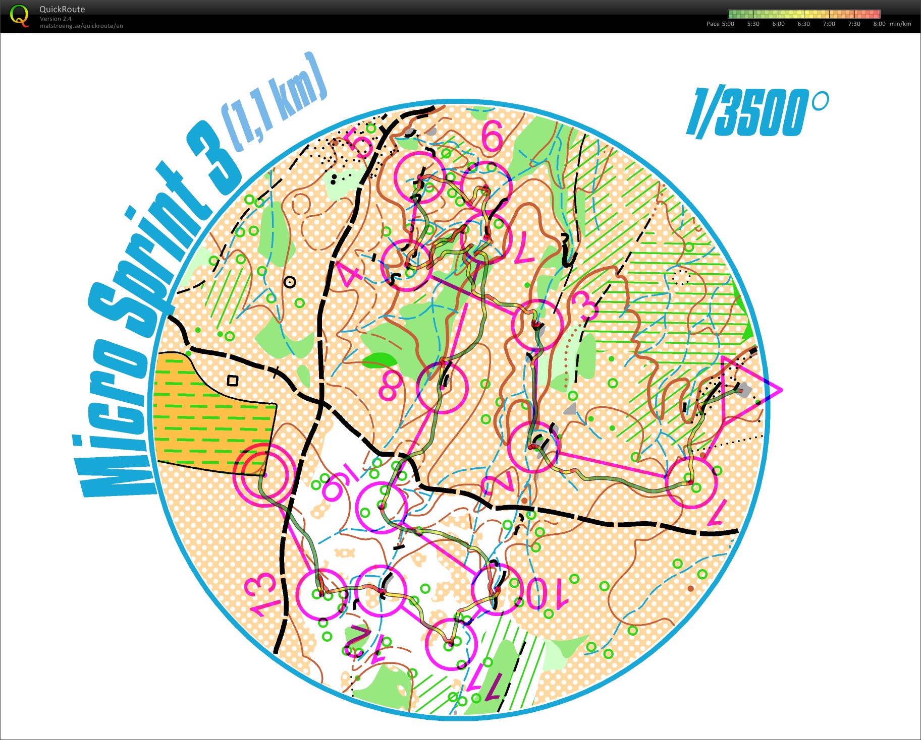 Micro-Sprint (3) no compass (22-12-2012)