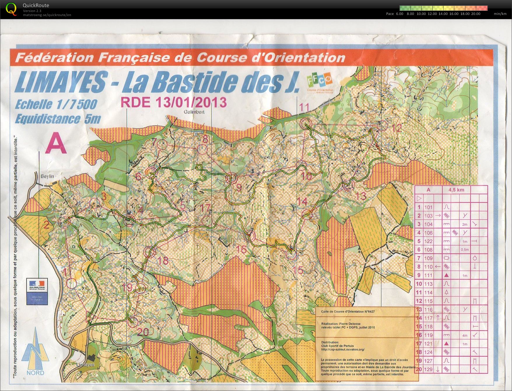 week-end RDE -> Relais manche 1   (2013-01-13)