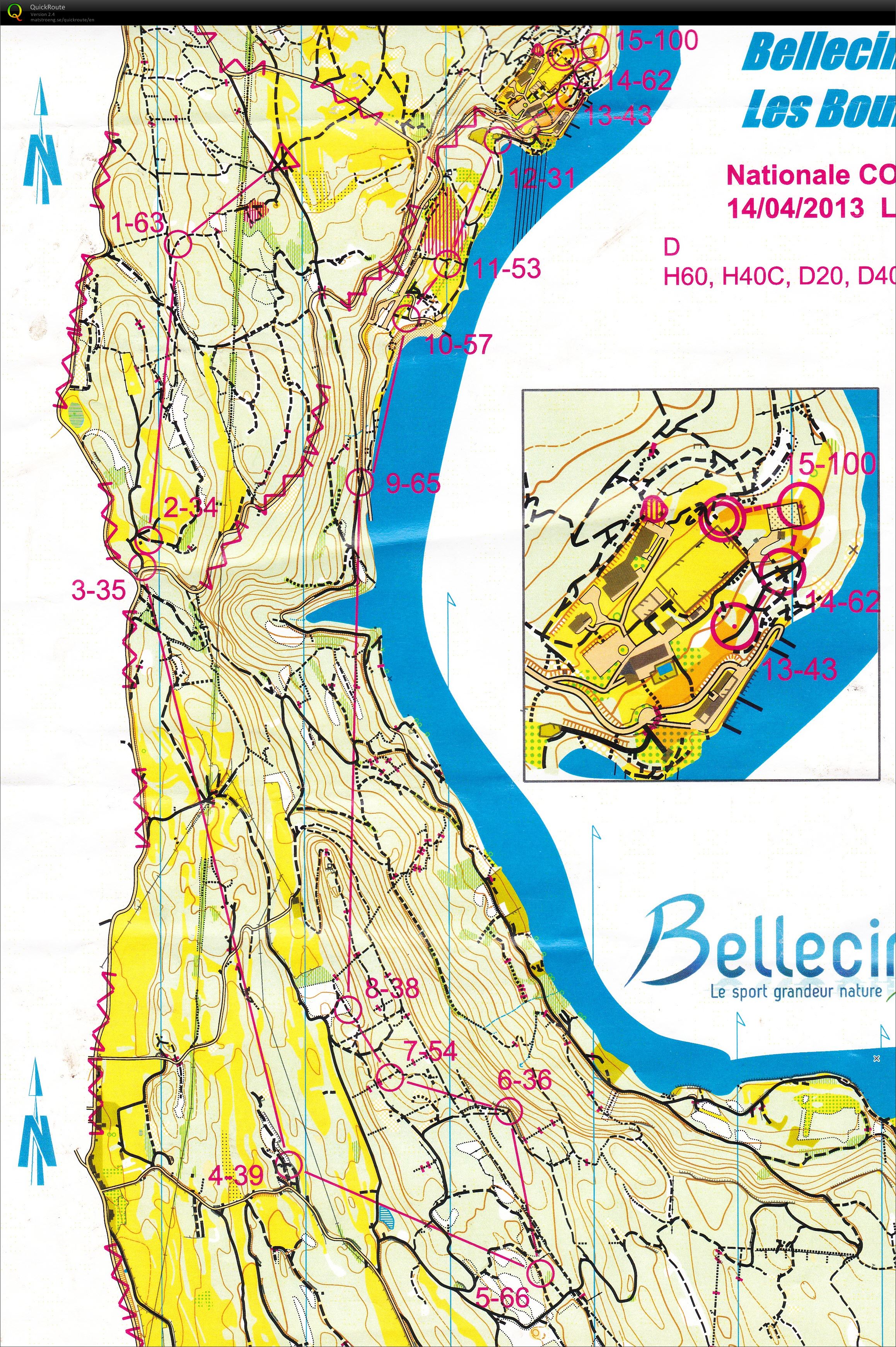 Natinale LD VTT'O Bellecin Jura (14.04.2013)