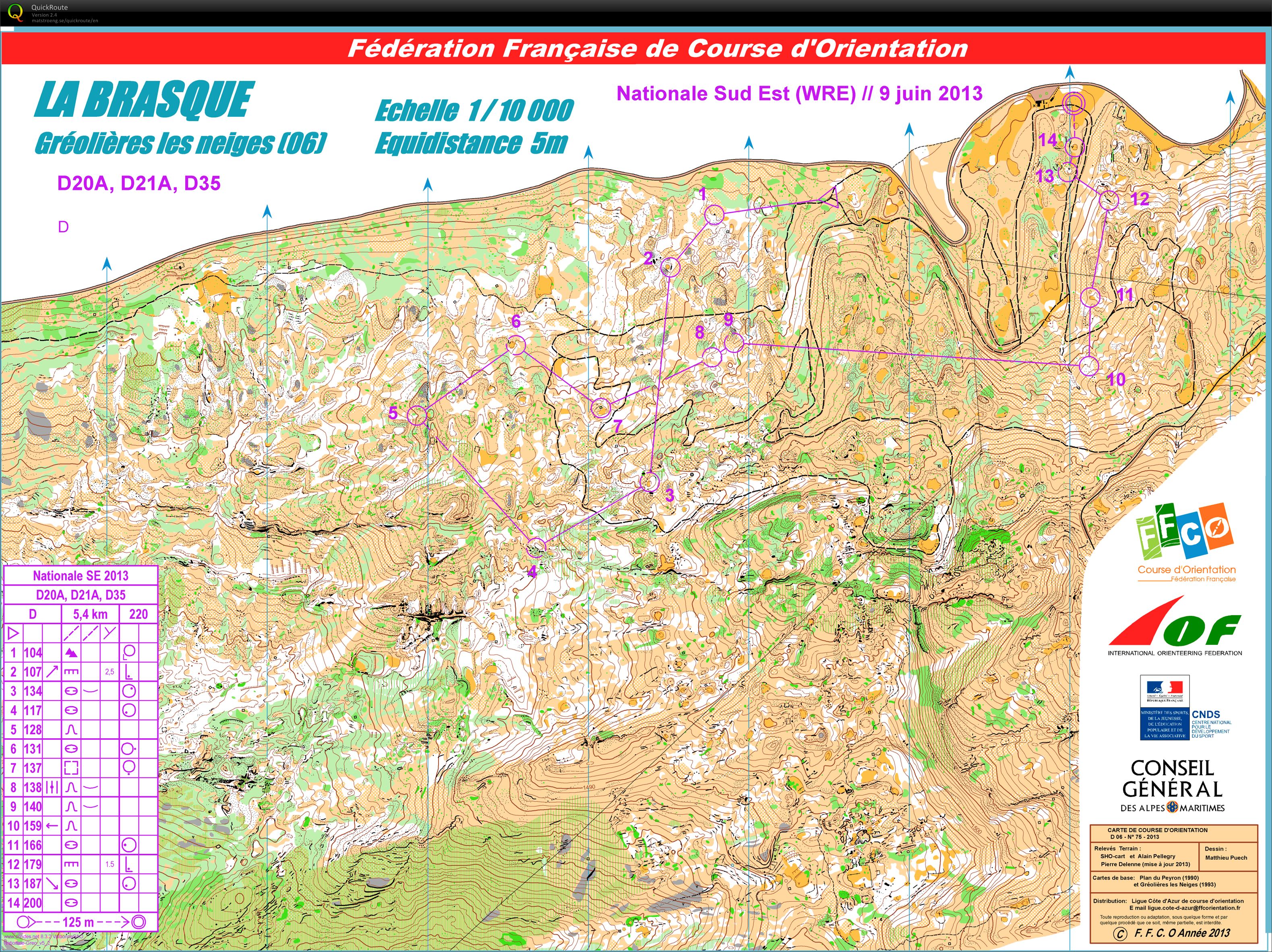 Nationale Sud-Est 2013 (09/06/2013)