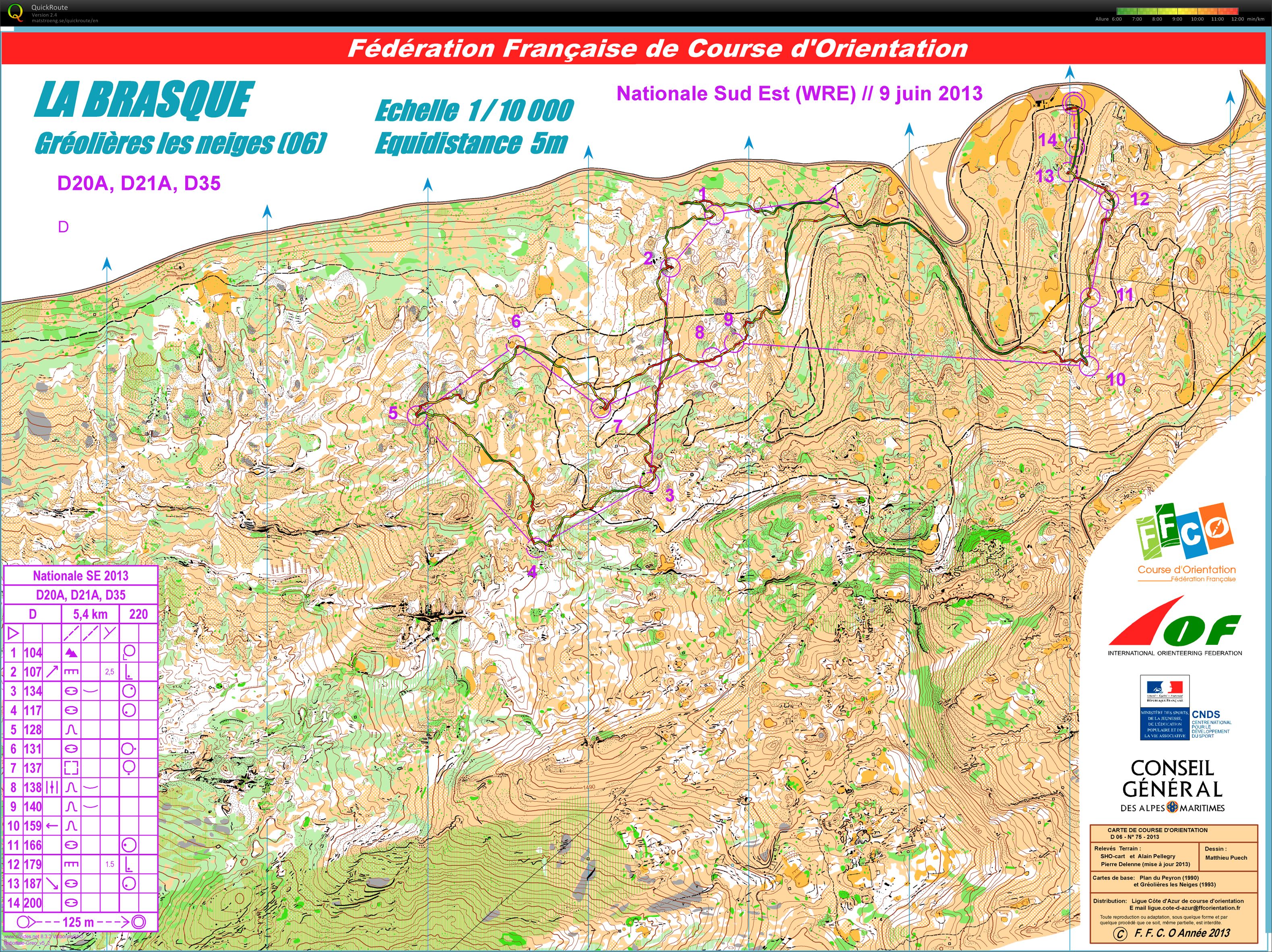 Nationale Sud-Est 2013 (09-06-2013)