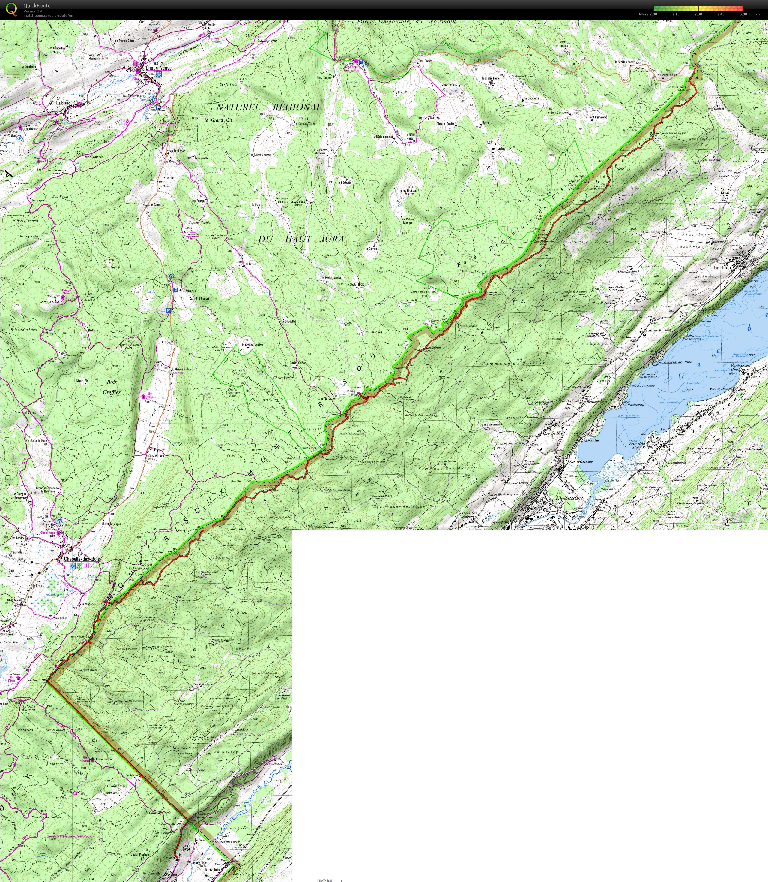 Jura // Traversée du Mont-Risoux (03/09/2013)