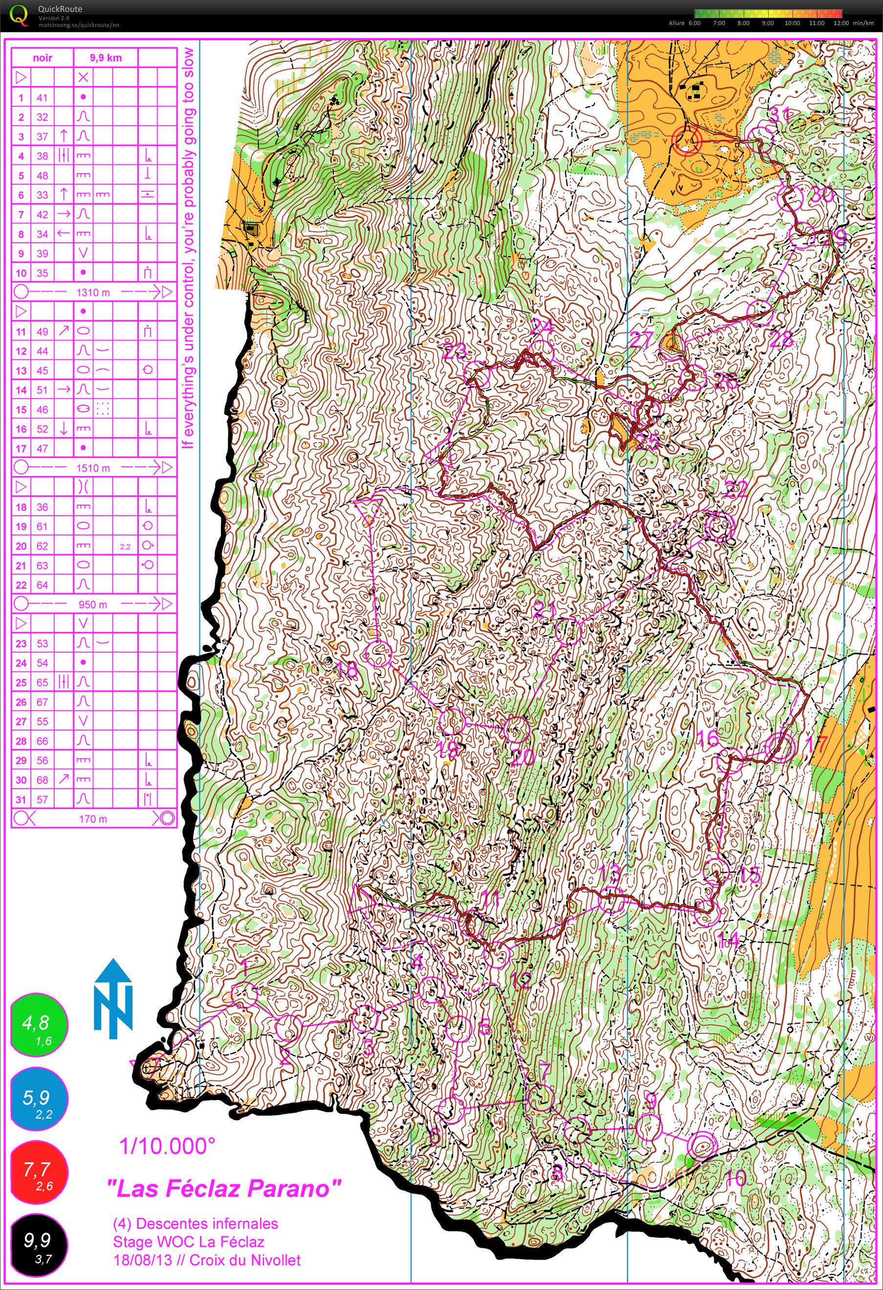 Stage Savoie, Descentes Infernales (18/08/2013)