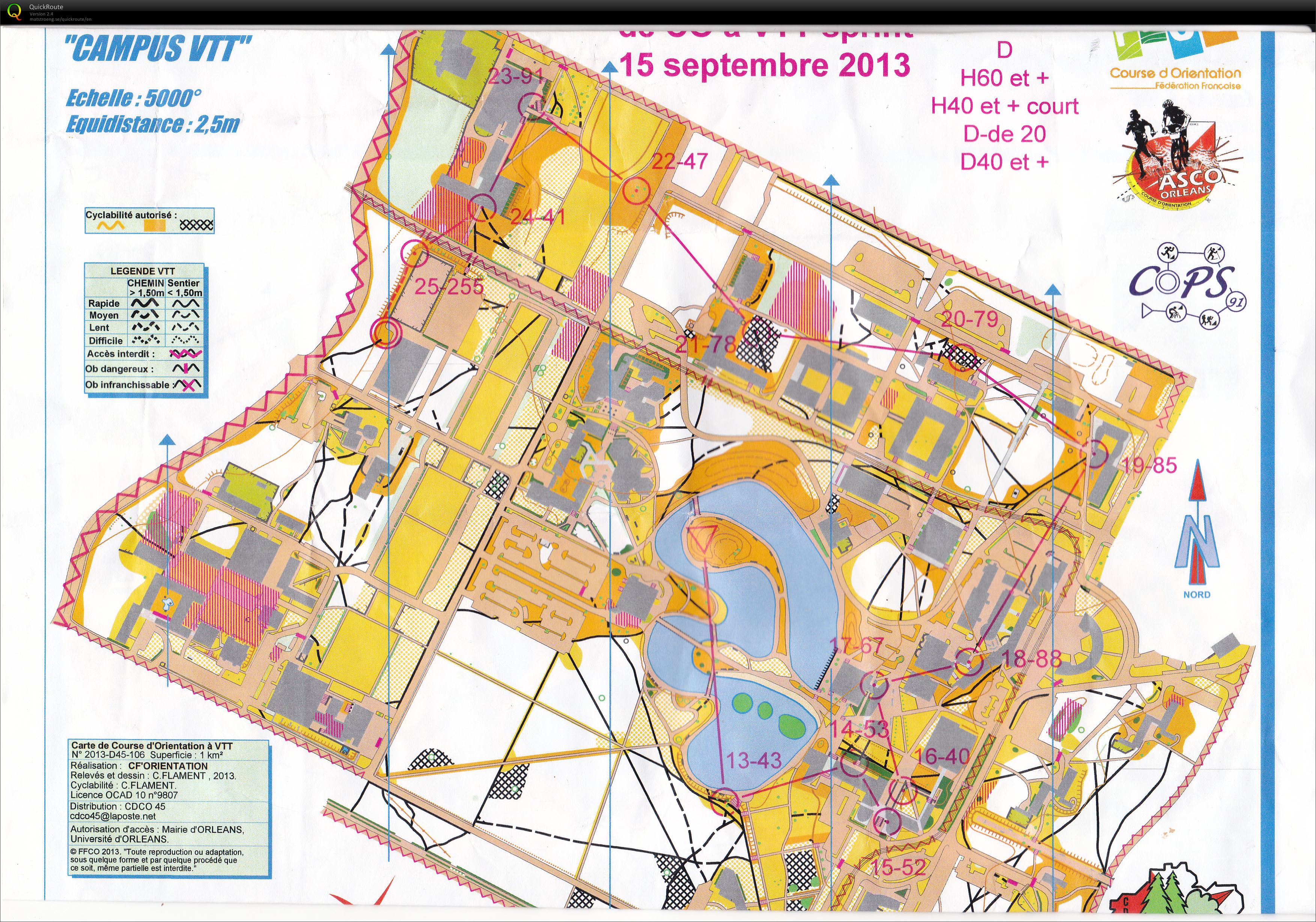 CF sprint VTT'O (15.09.2013)