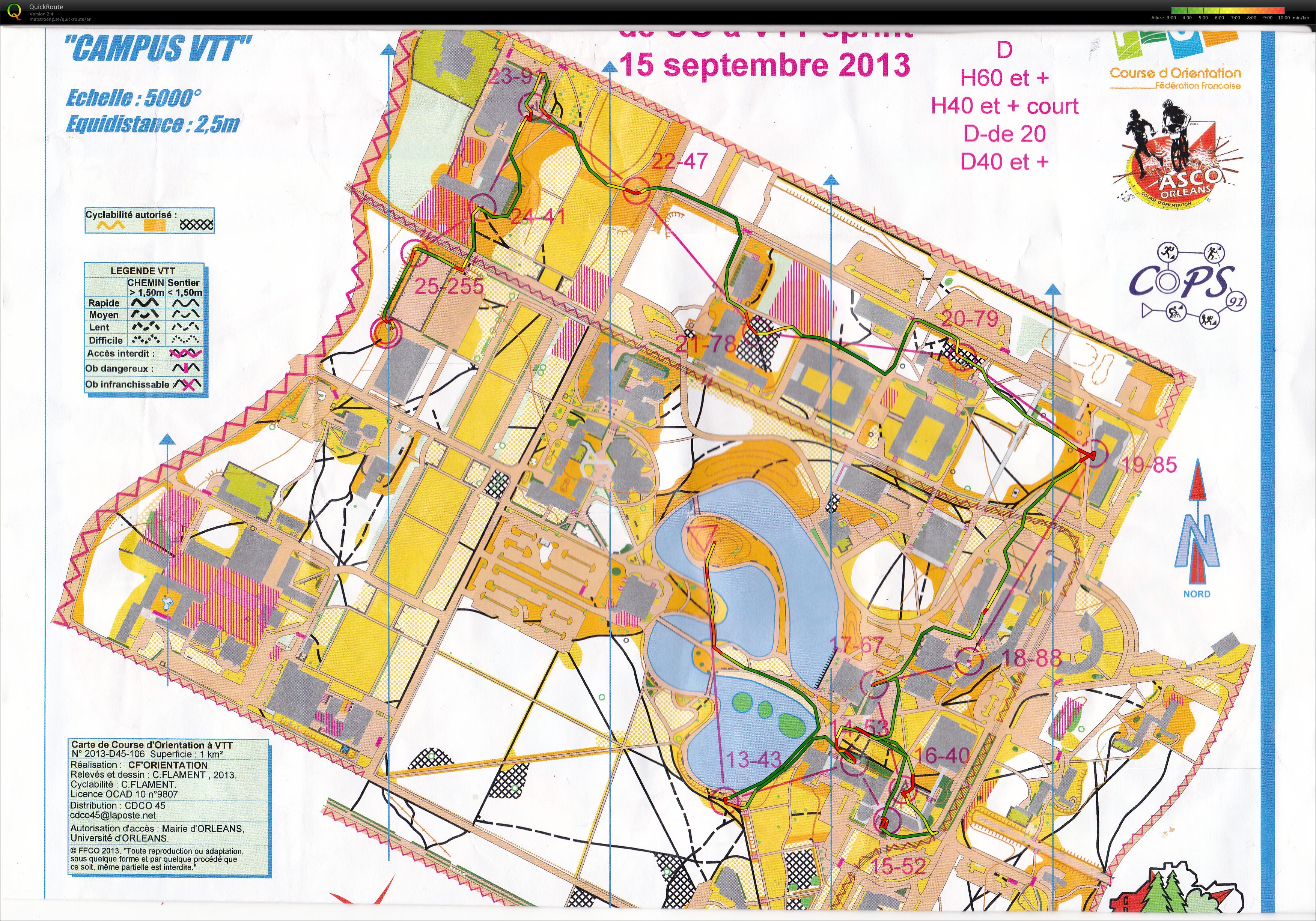 CF sprint VTT'O (15/09/2013)