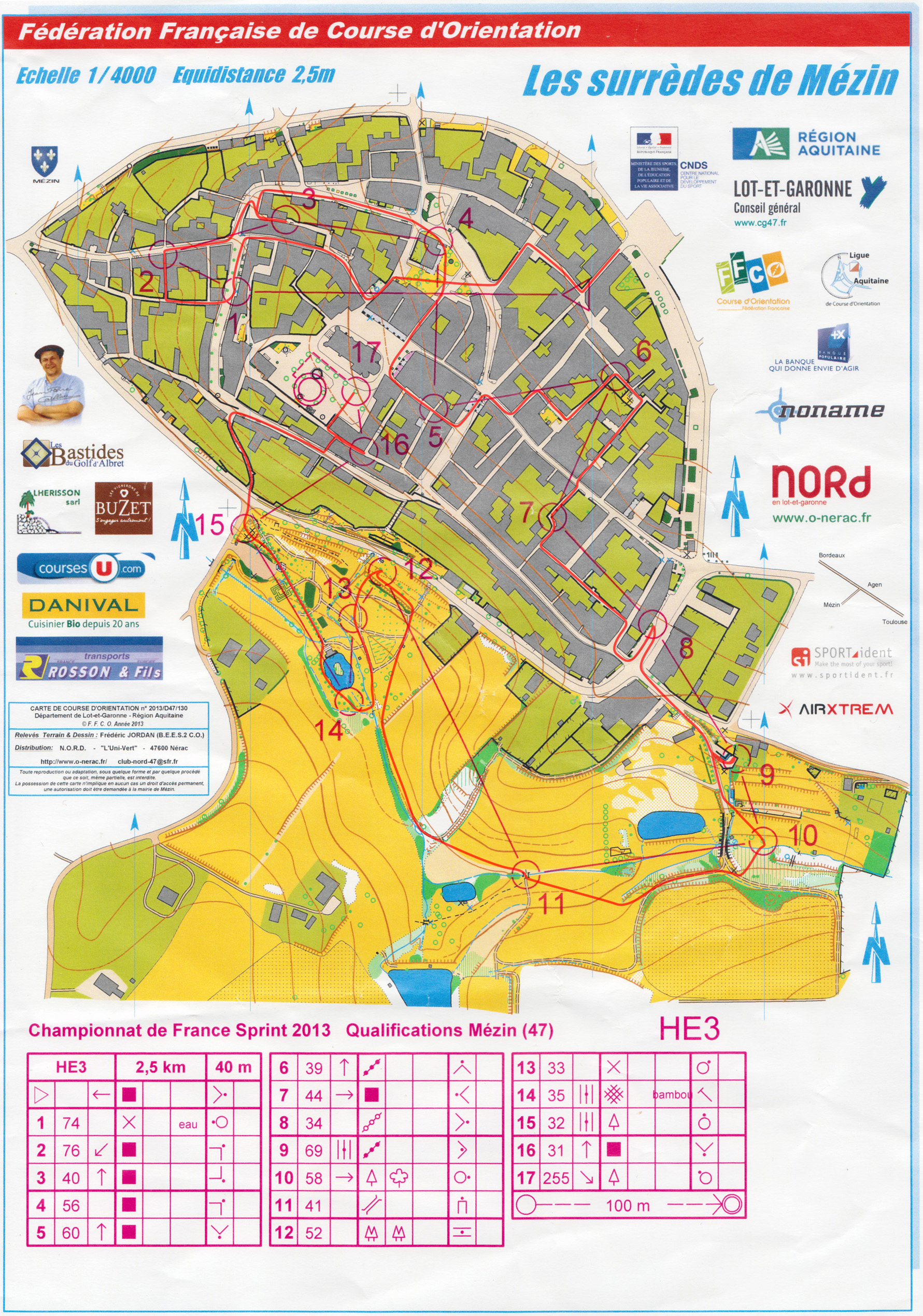 CF Sprint 2013 / Qualif (2013-11-09)