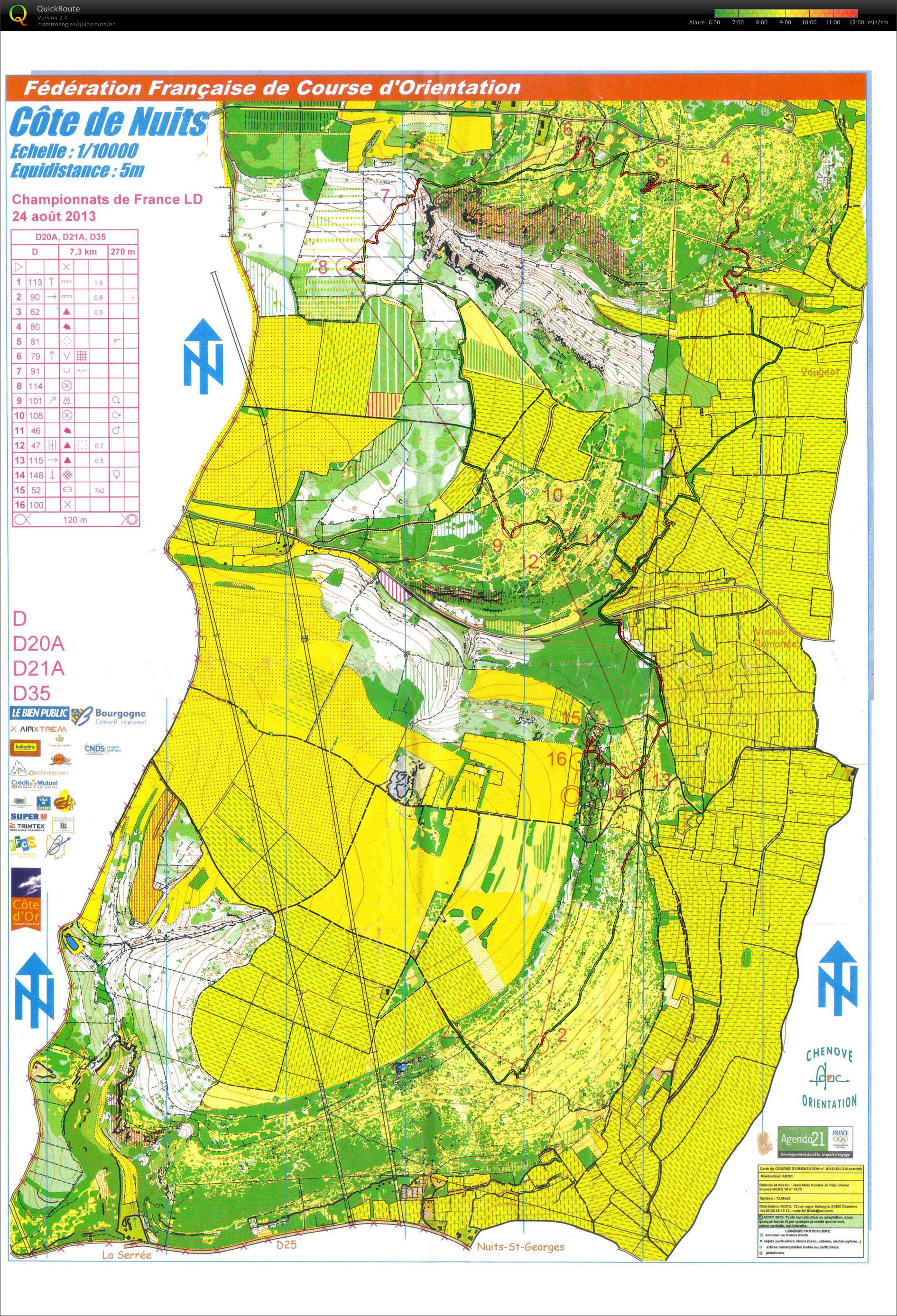 Championnat de France Longue Distance (24/08/2013)