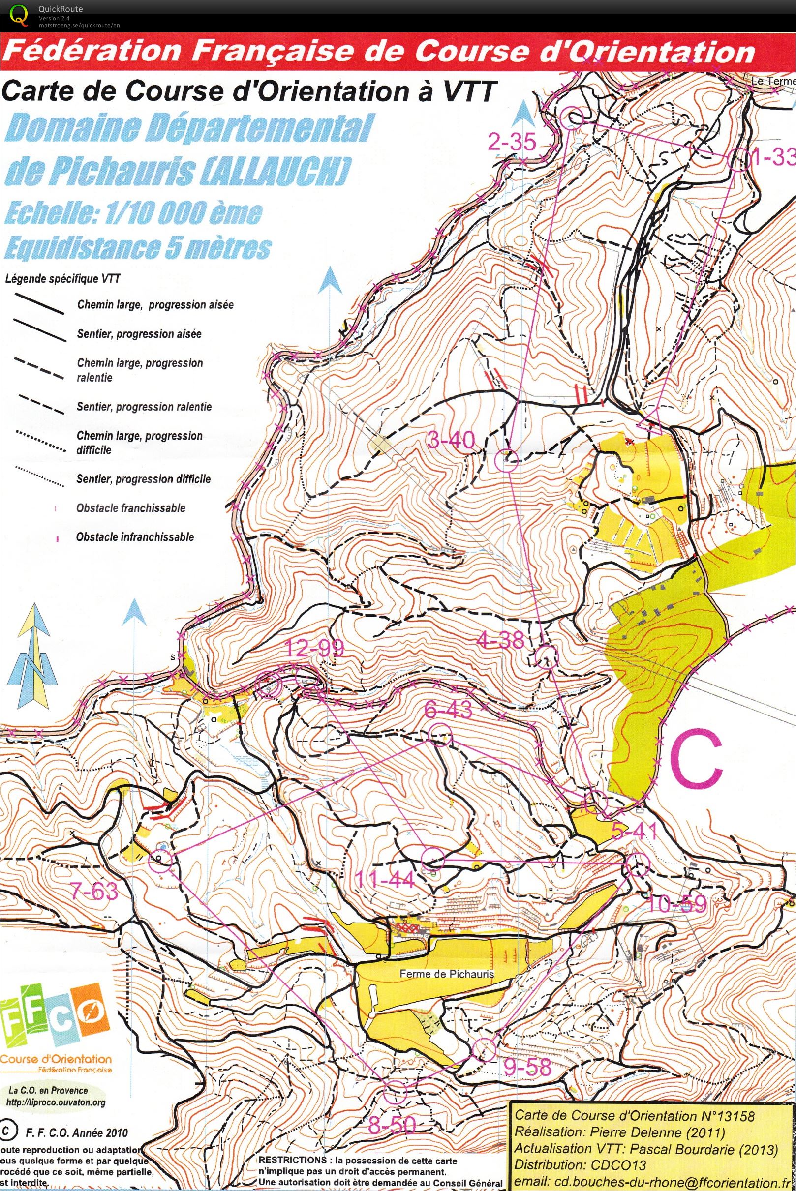 Finale challenge PACA VTT'O (24/11/2013)