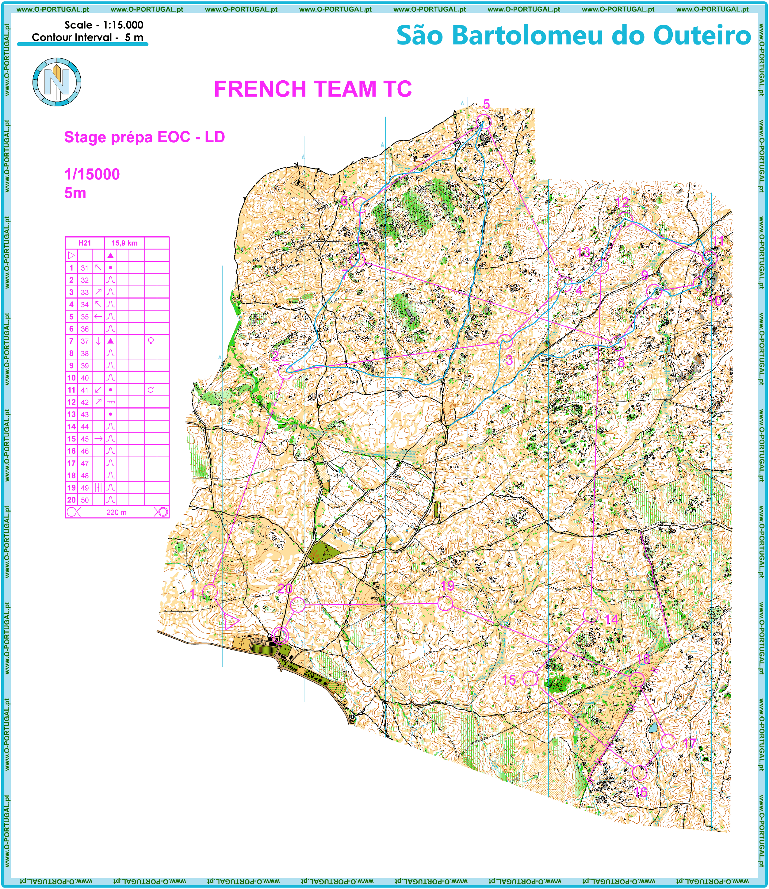 Prépa EOC Portugal // Pose-dépose LD (2) (15/03/2014)