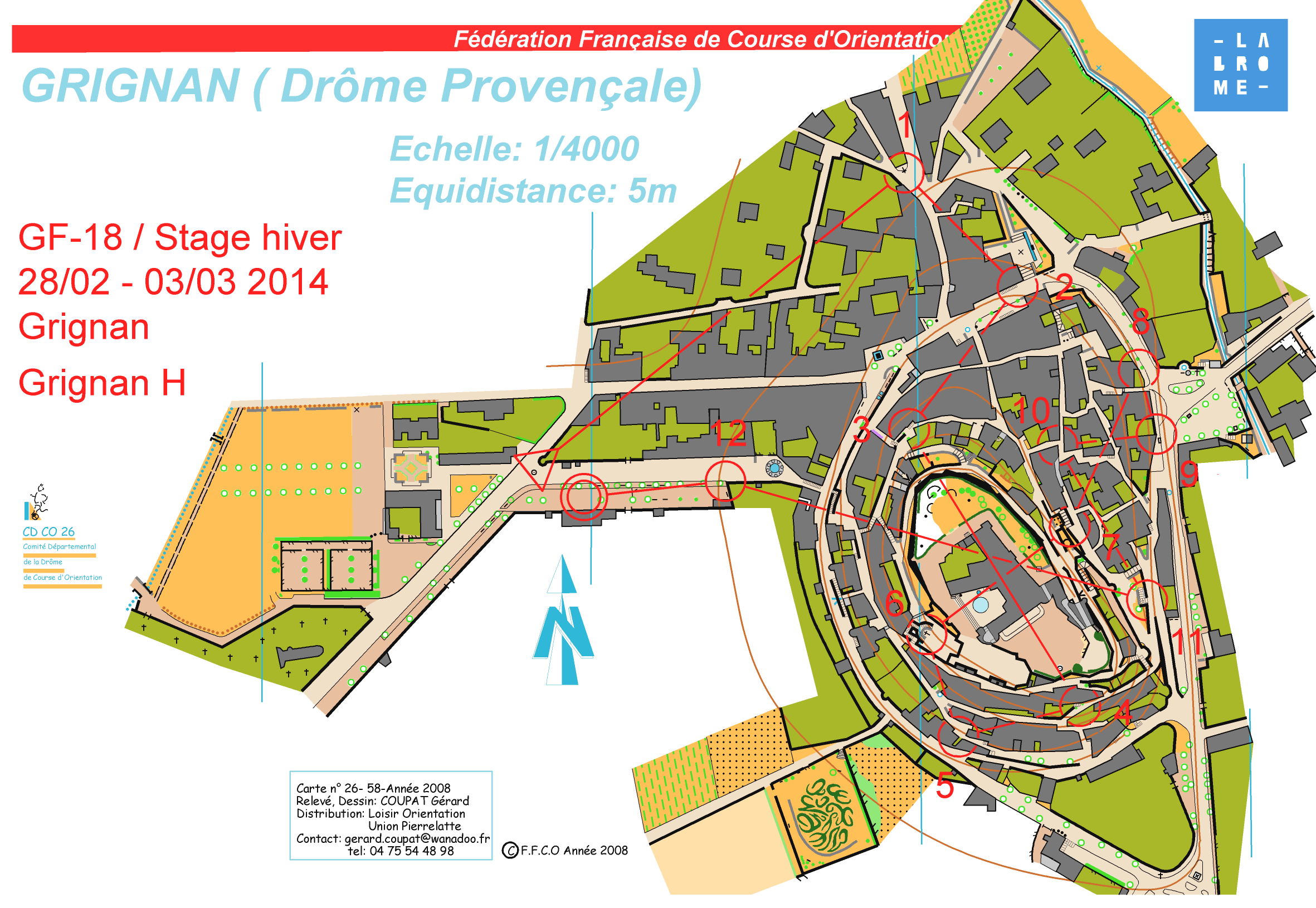 GF-18 / Stage Baronnies / Sprint Grignan (28/02/2014)