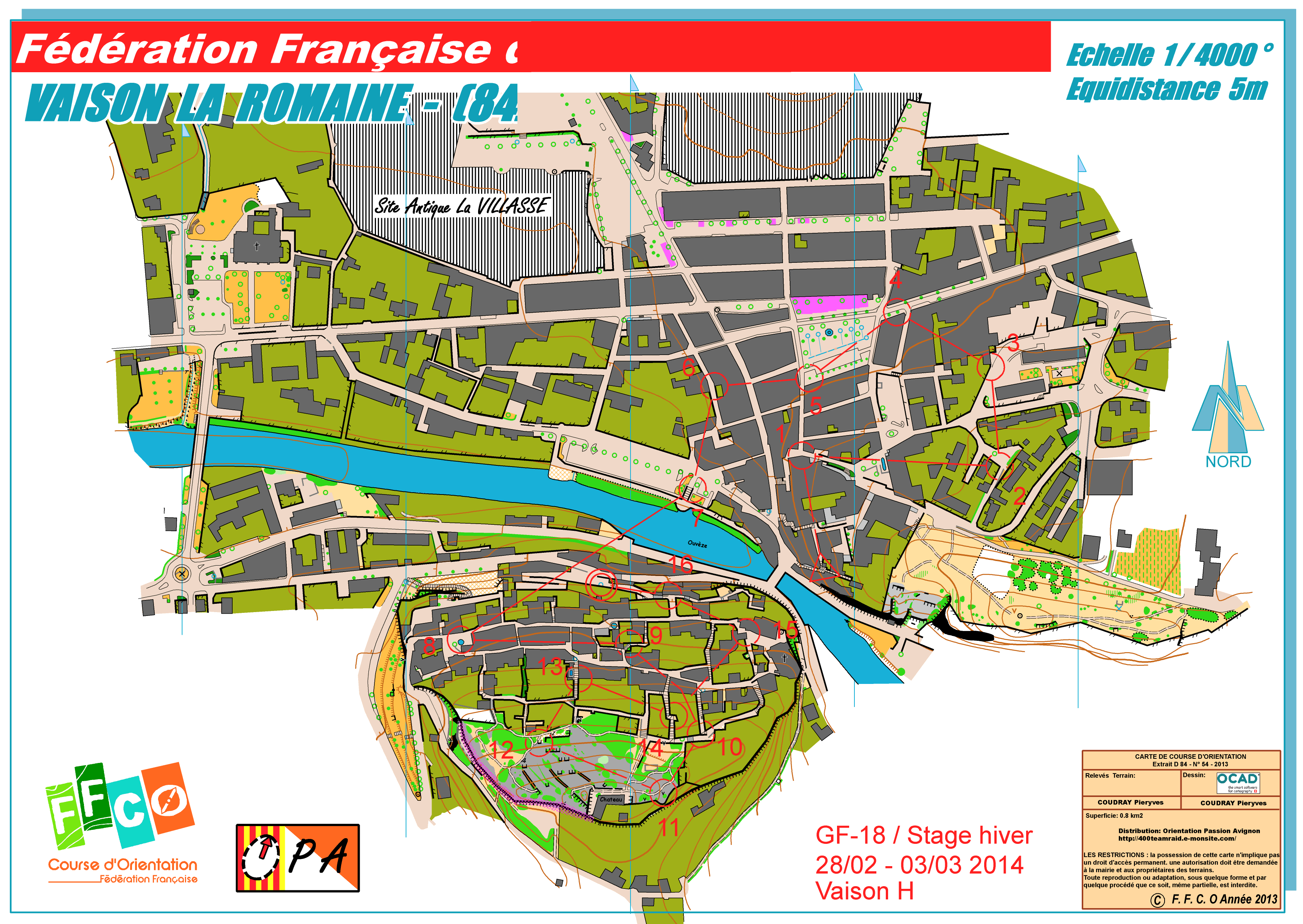 GF-18 / stage Baronnies / Sprint Vaison (01/03/2014)