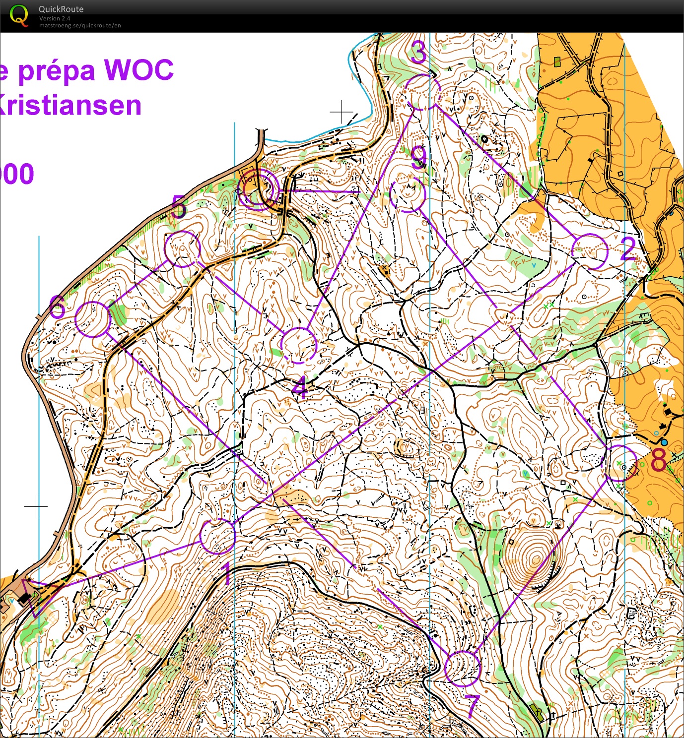 Stage FFCO prépa WOC Italie // (3) Per Kristiansen (17-05-2014)