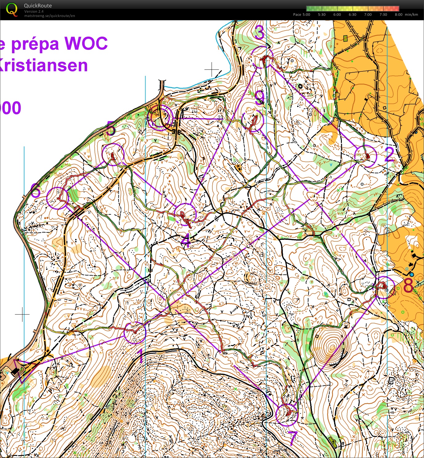 Stage FFCO prépa WOC Italie // (3) Per Kristiansen (2014-05-17)