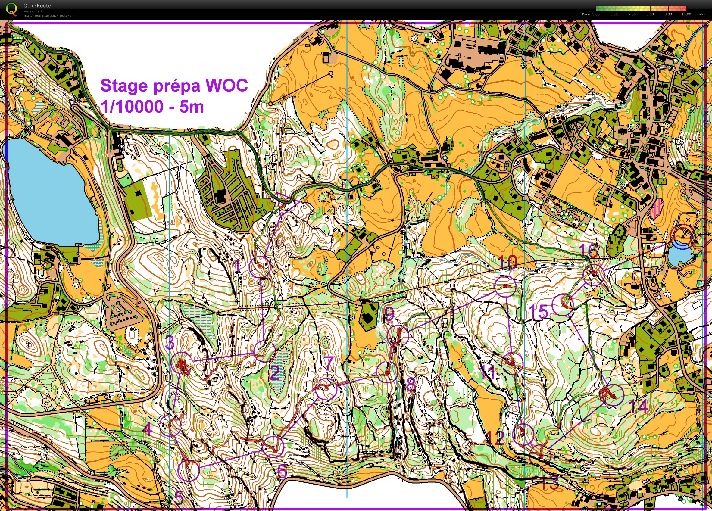 Stage FFCO prépa WOC Italie // (5) Petite CO + gainage (2014-05-18)