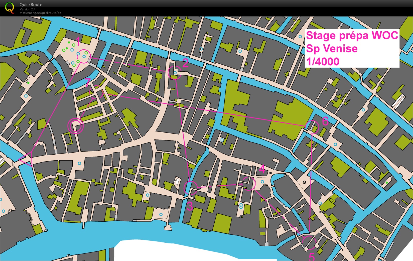 Stage FFCO prépa WOC Italie // (9) Sprint2 (20/05/2014)