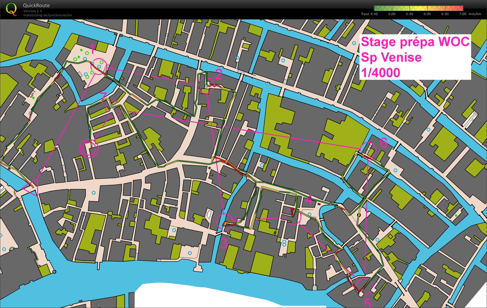 Stage FFCO prépa WOC Italie // (9) Sprint2 (20-05-2014)