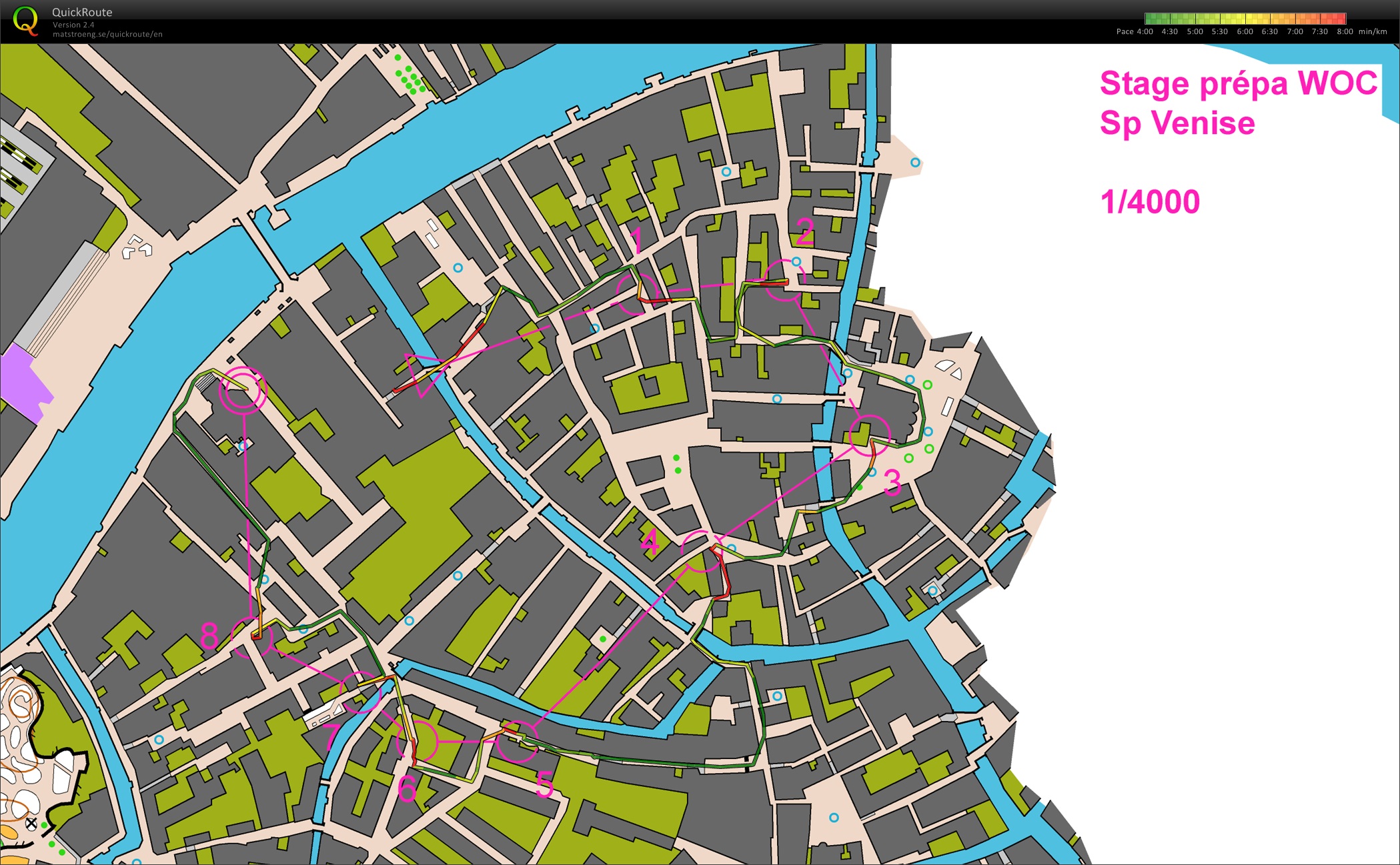 Stage FFCO prépa WOC Italie // (9) Sprint3 (20/05/2014)