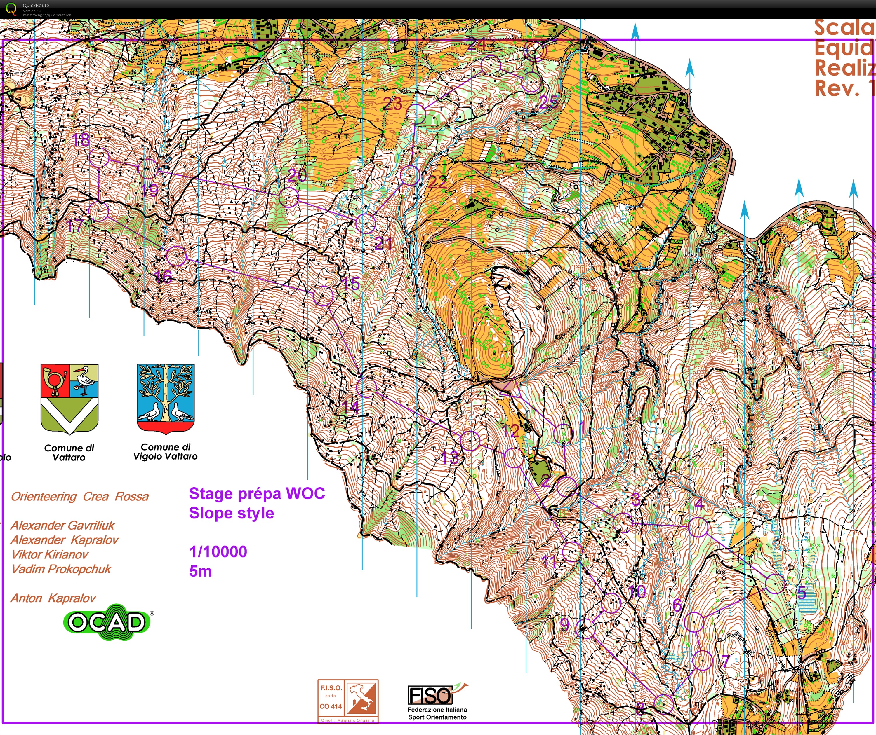 Stage FFCO prépa WOC Italie // (12) Slope Style (2014-05-22)