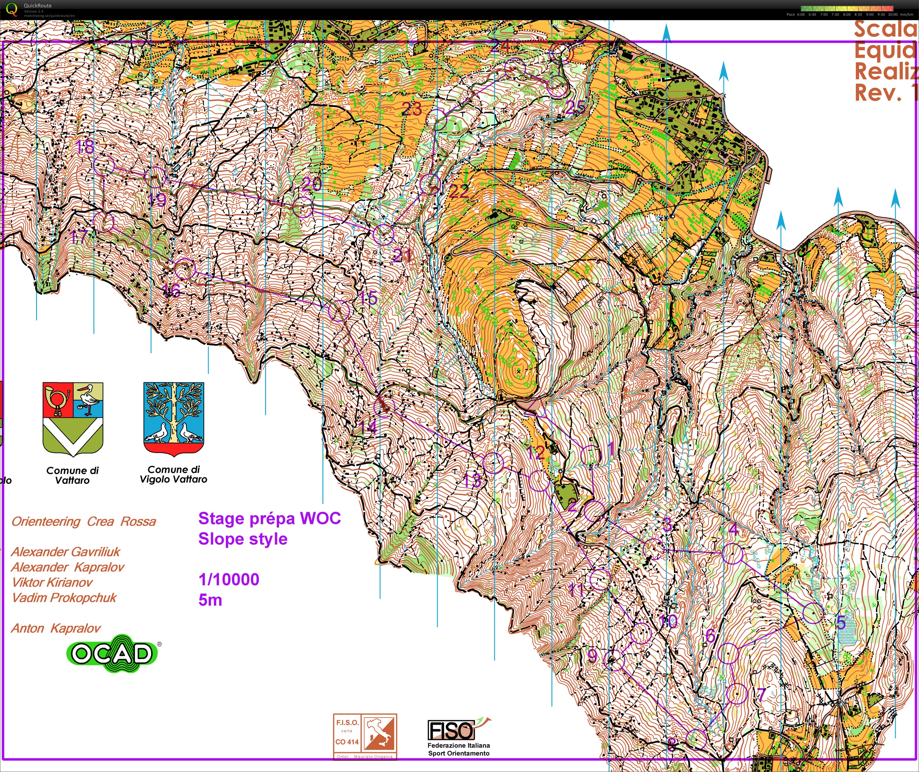 Stage FFCO prépa WOC Italie // (12) Slope Style (2014-05-22)