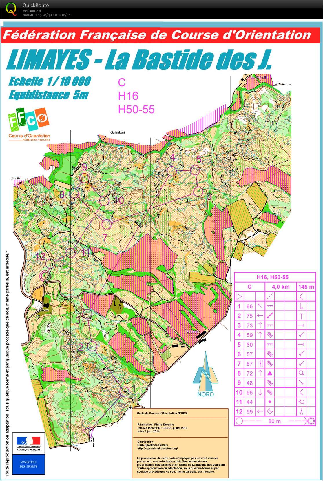 Circuit C du challenge PACA n°2 2014 (28.06.2014)