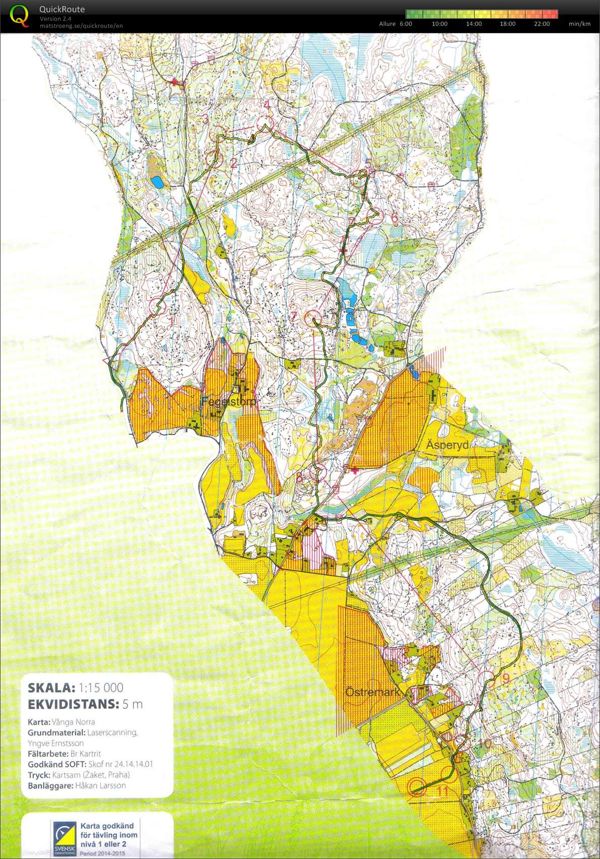 O-Ringen 2014 Etape 2 (21.07.2014)