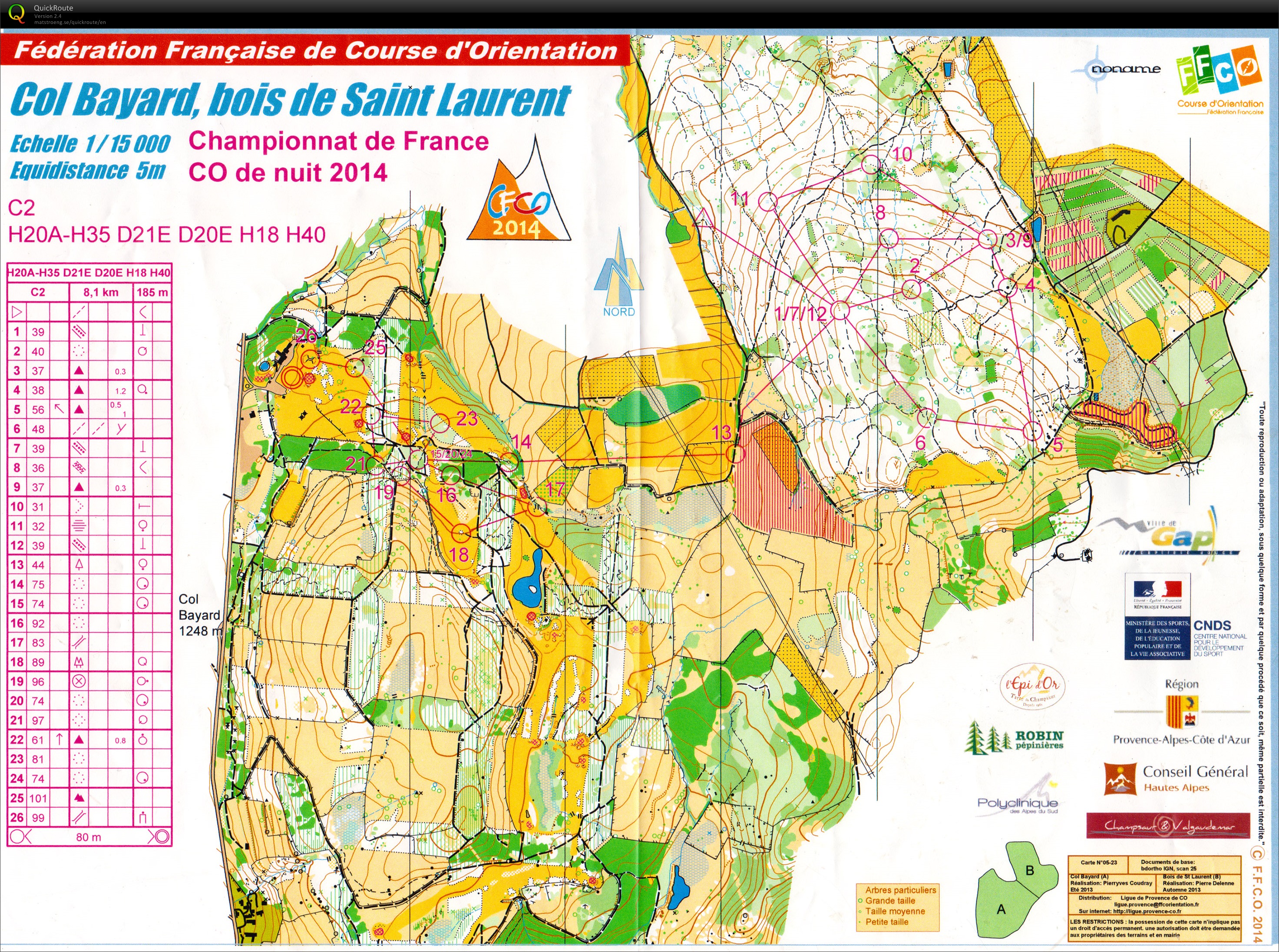 Championnats de France 2014 // CF Nuit (2014-08-27)