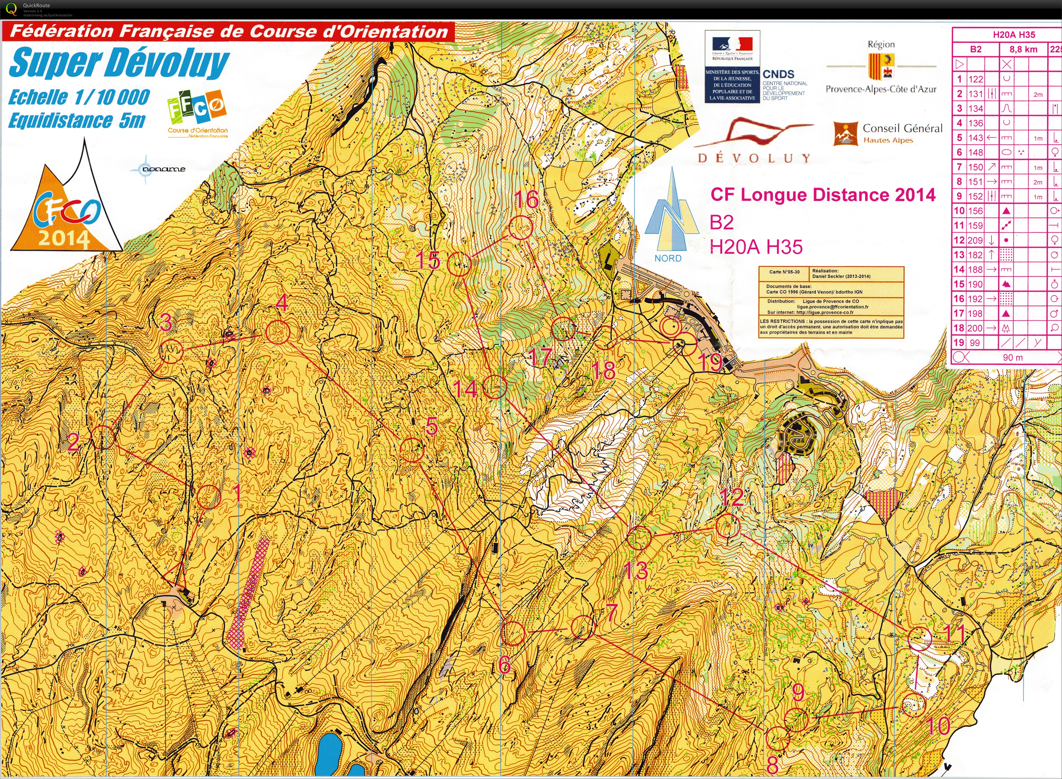 Championnats de France 2014 // LD (30-08-2014)