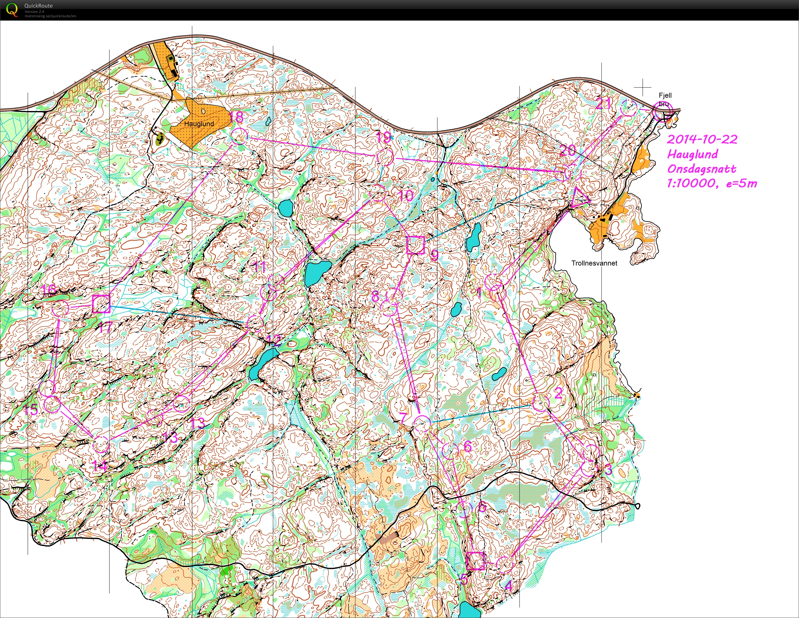 Onsdagsnatt (Hauglund) (22/10/2014)