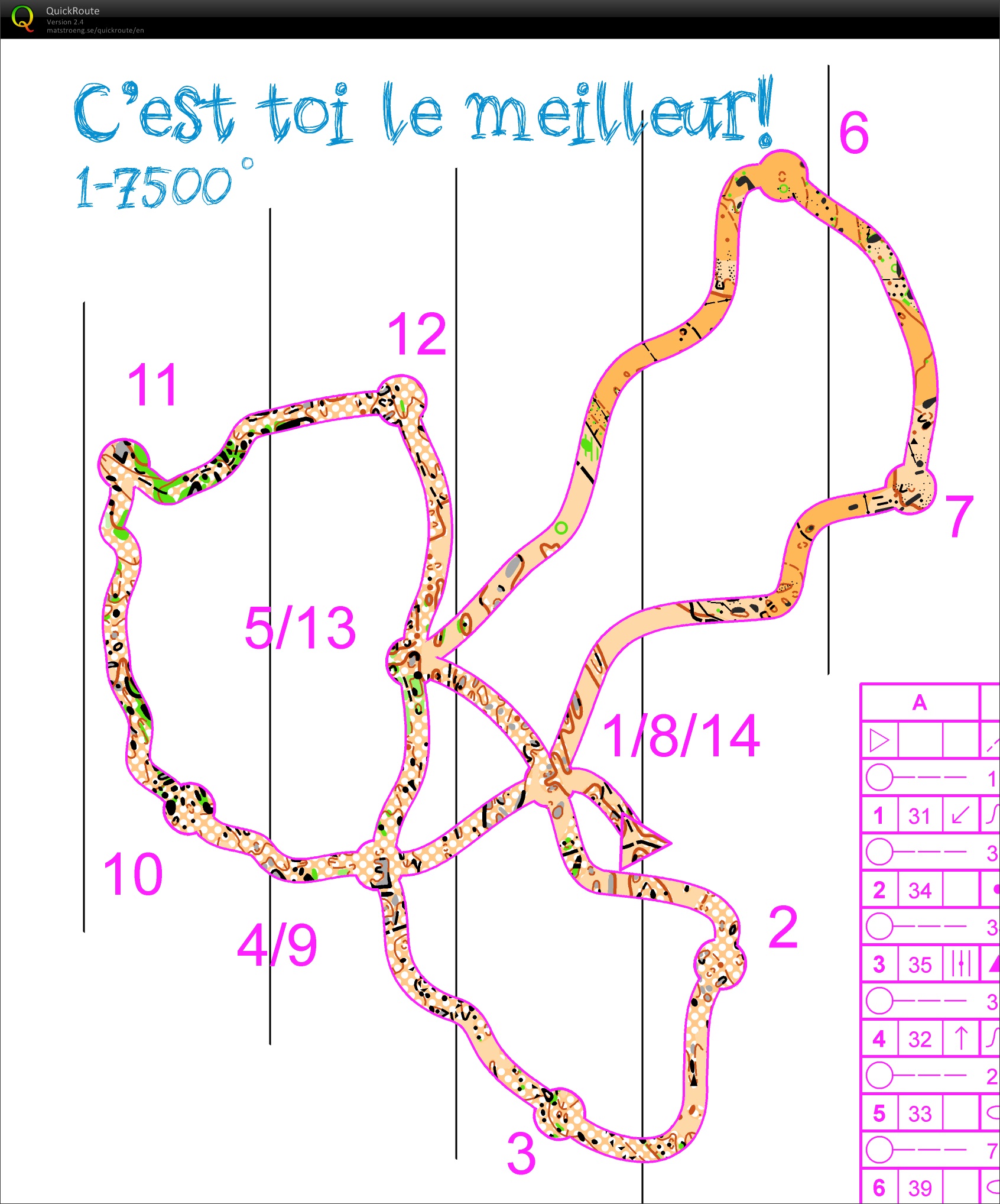 TC Le Caylar / Night Corridor Diamond (15-11-2014)