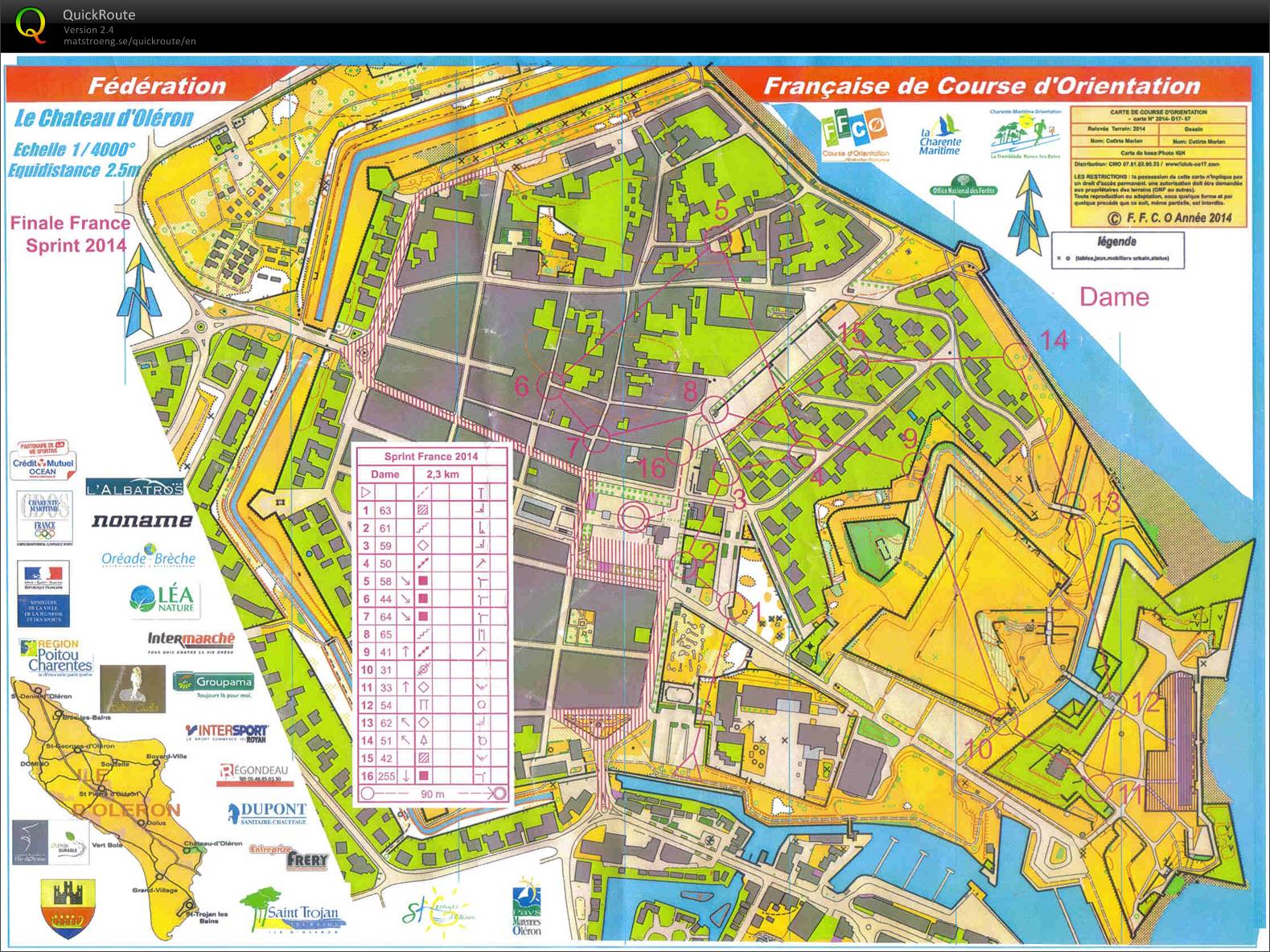 Finale B du CF de Sprint (01/11/2014)