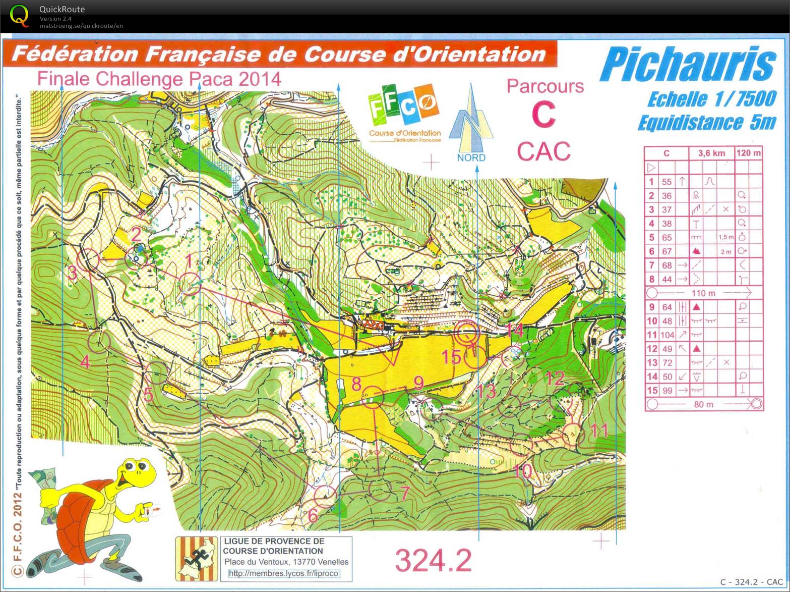 Finale relais du Challenge PACA (07/12/2014)