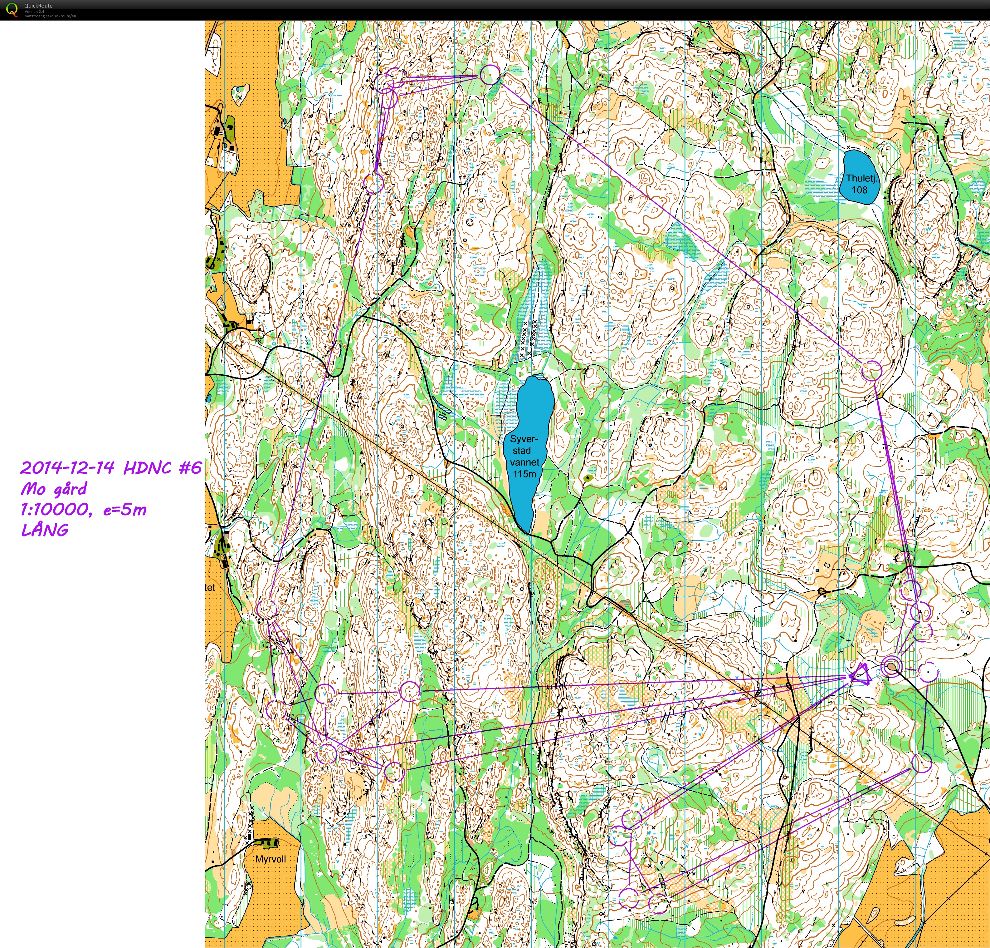 HDNC #6 Mo Gård mass-start Lang  (14-12-2014)