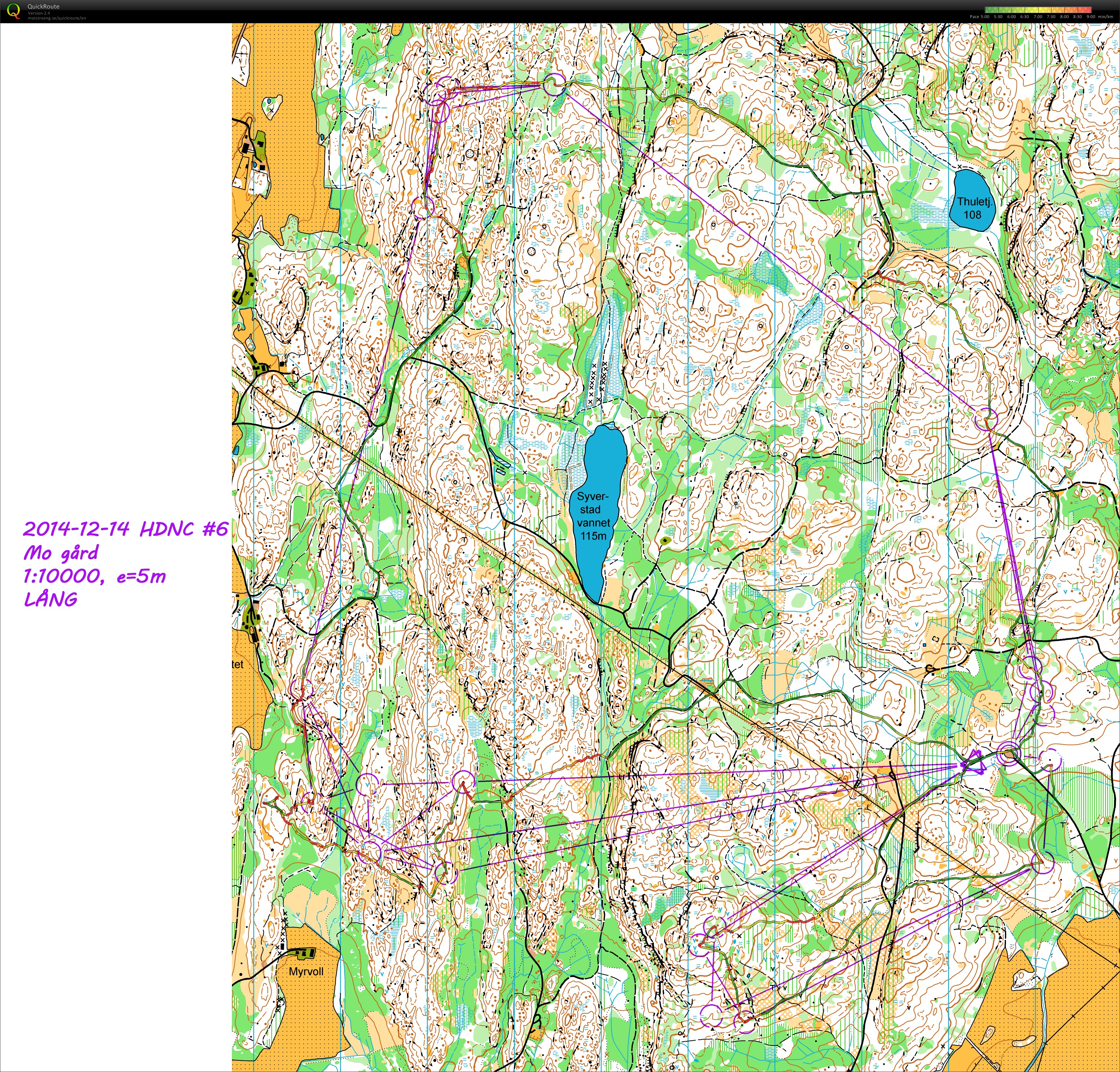 HDNC #6 Mo Gård mass-start Lang  (14/12/2014)