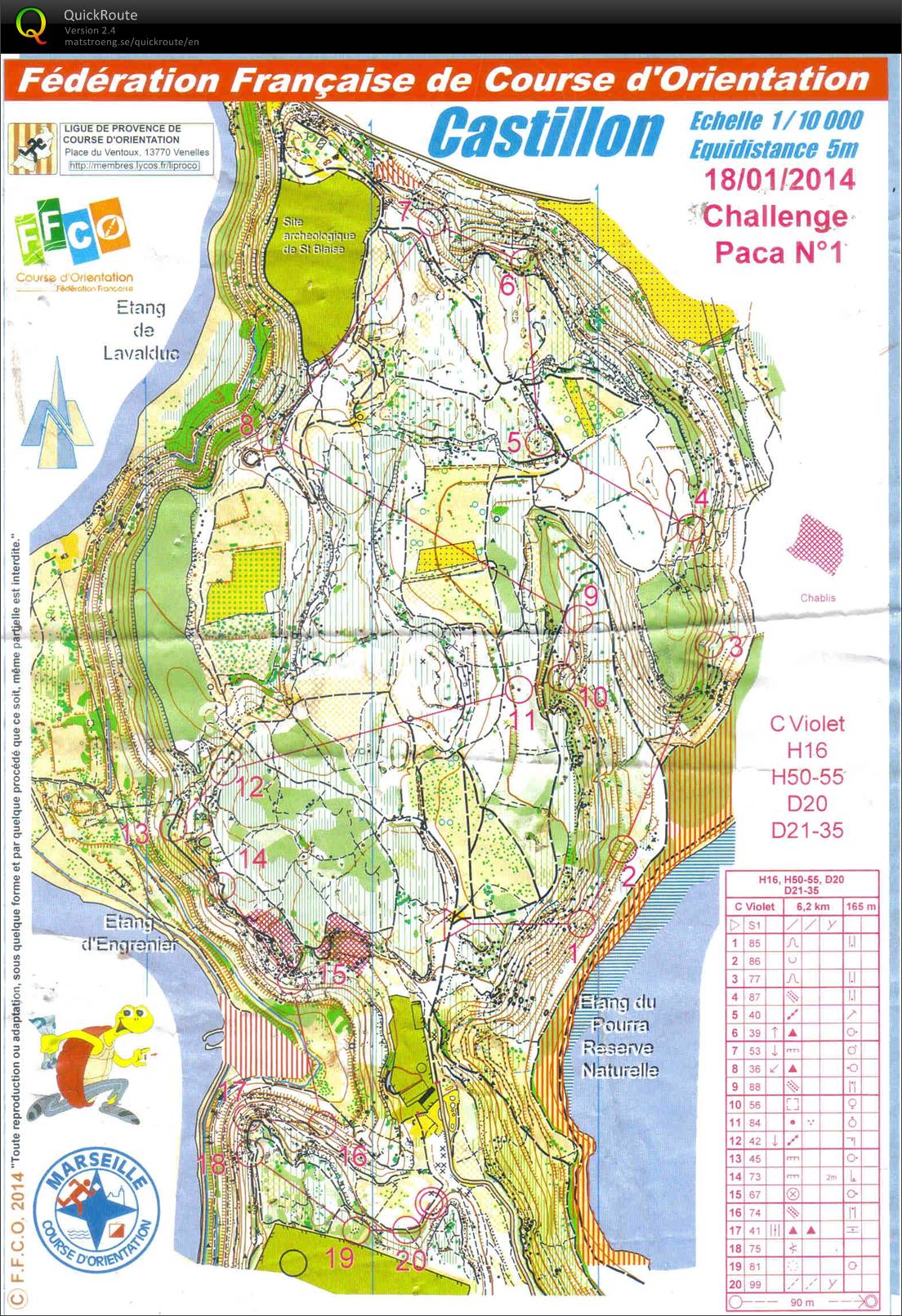 Challenge PACA n°1 (18.01.2015)