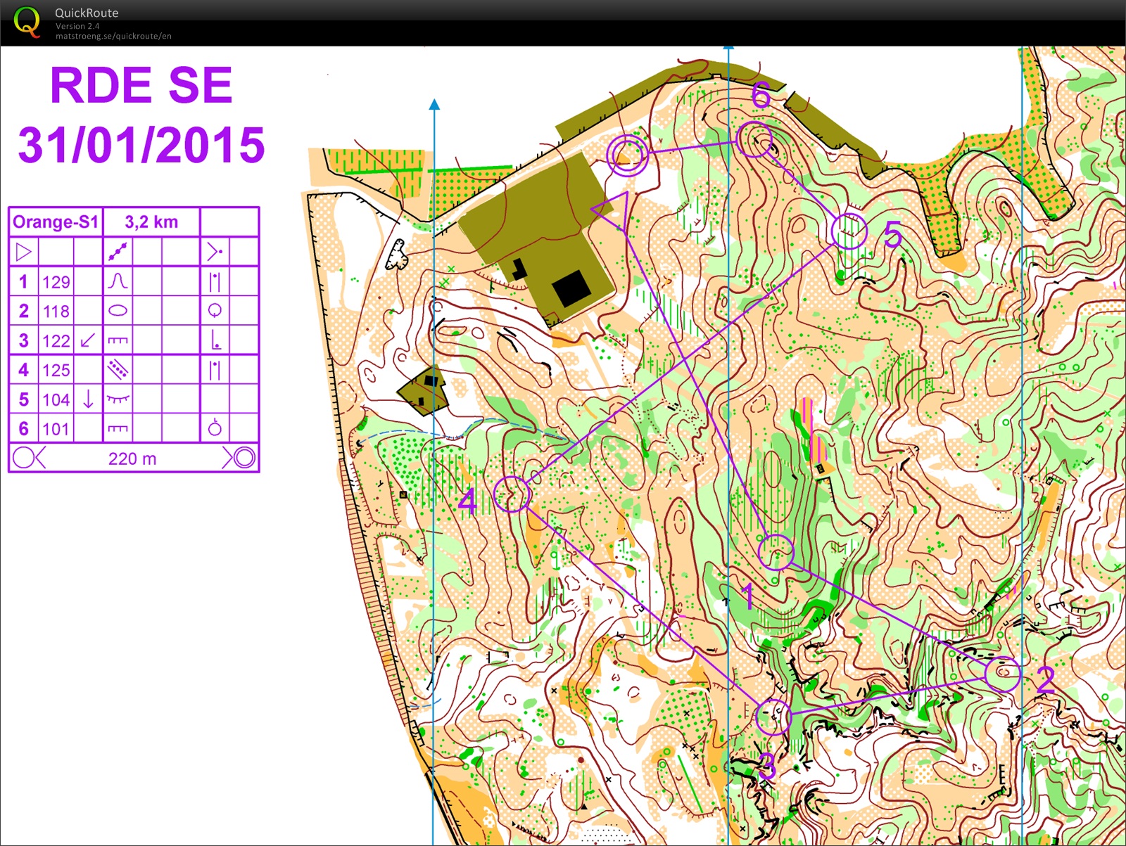 WE RDE Provence - circuit ~Relief (31-01-2015)