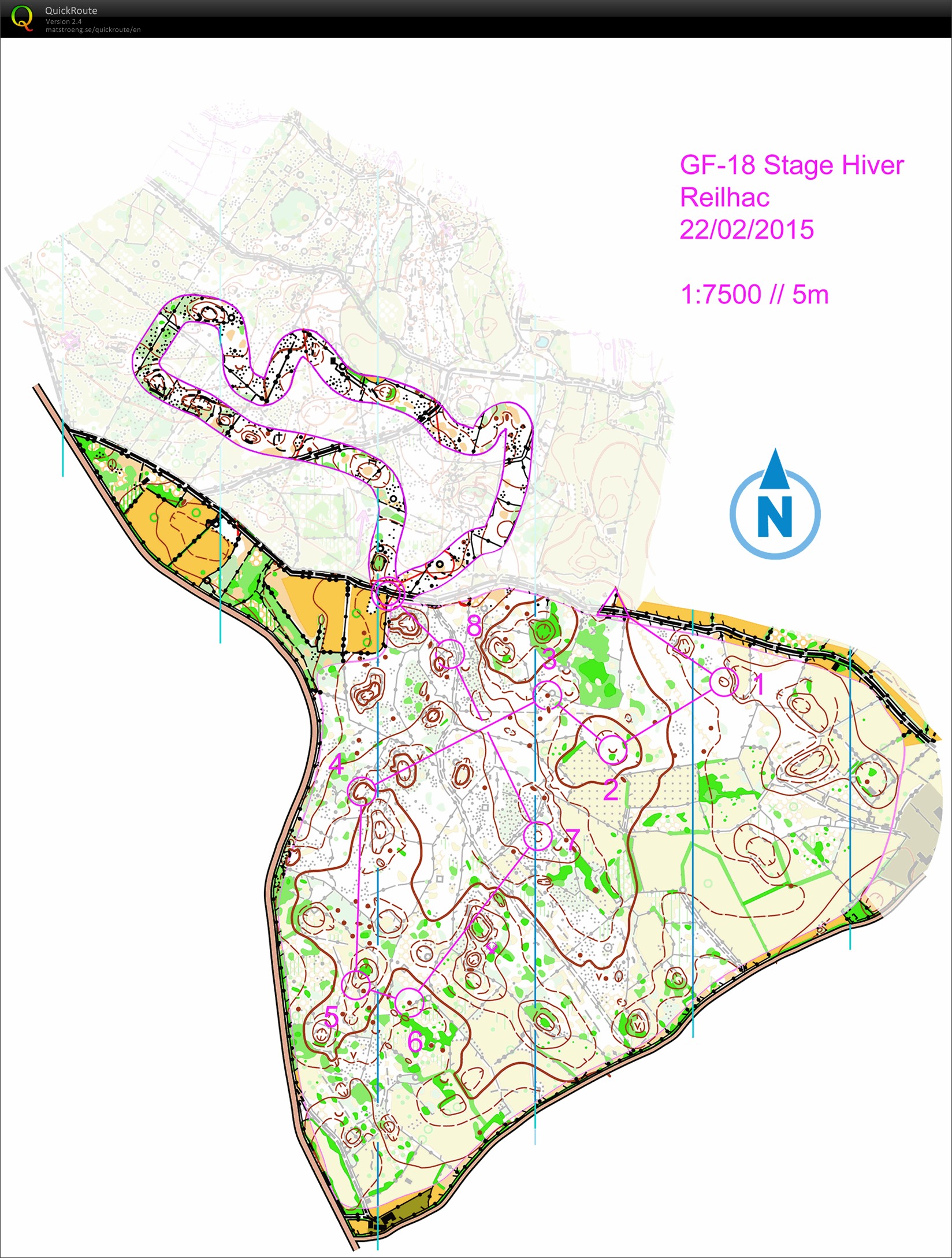 GF-18 / Stage Hiver Brive / Thème (couloir + relief) (22/02/2015)