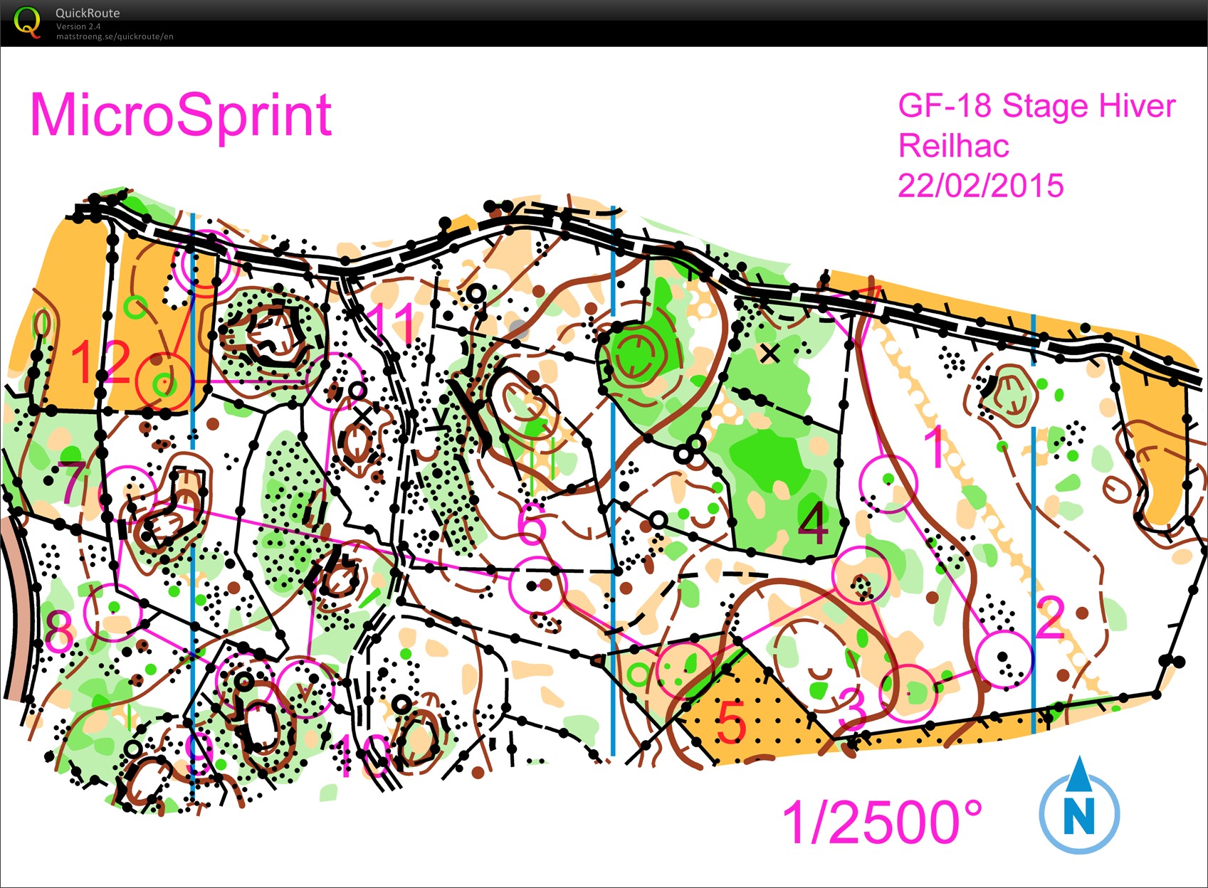 GF-18 / Stage Hiver Brive / Thème (Micro*Sprint) (22.02.2015)