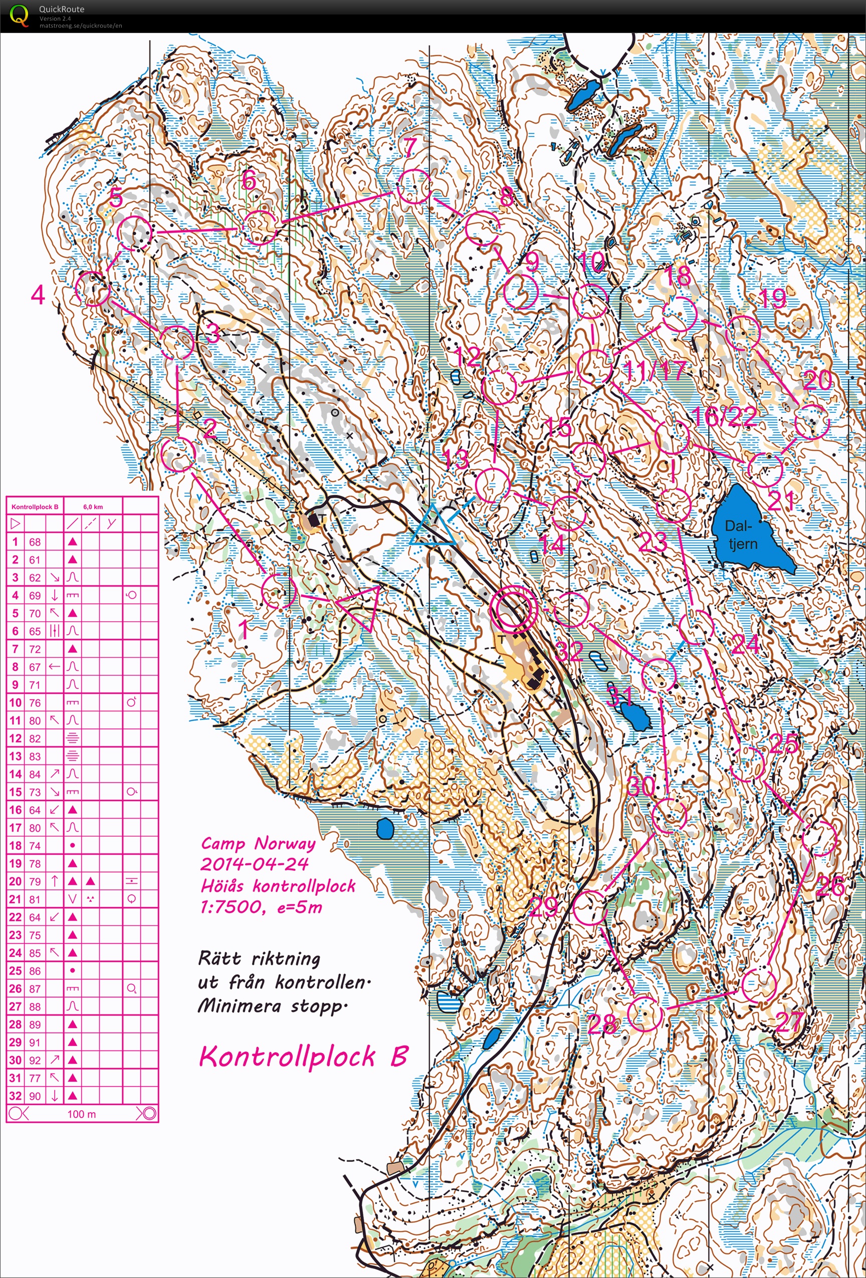 Høiås kontrollplock (09/03/2015)