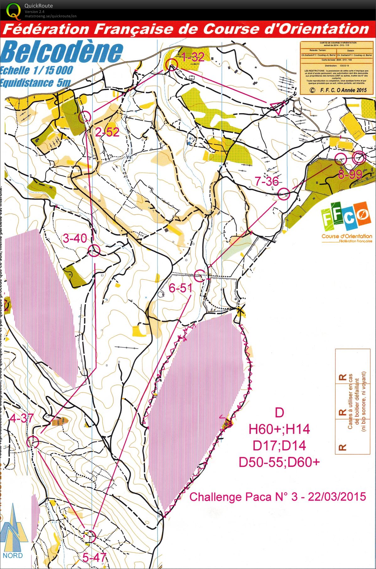 Challenge PACA 2 VTT'O (22-03-2015)