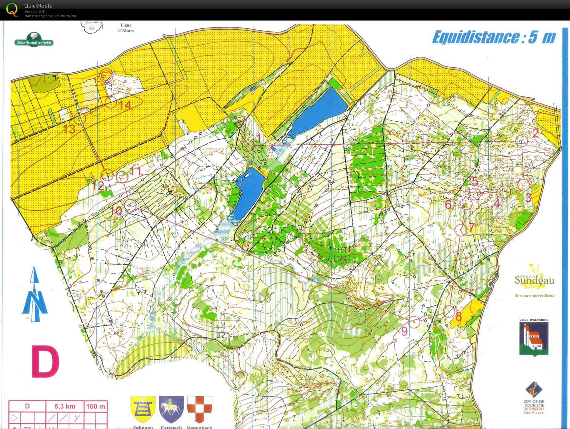 3 jours de Pâques en Alsace 2015 - E1 (04.04.2015)