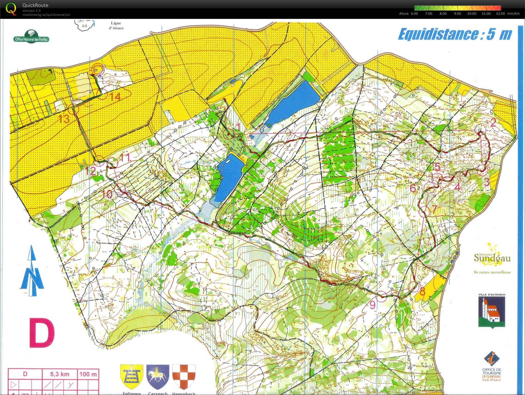 3 jours de Pâques en Alsace 2015 - E1 (04.04.2015)