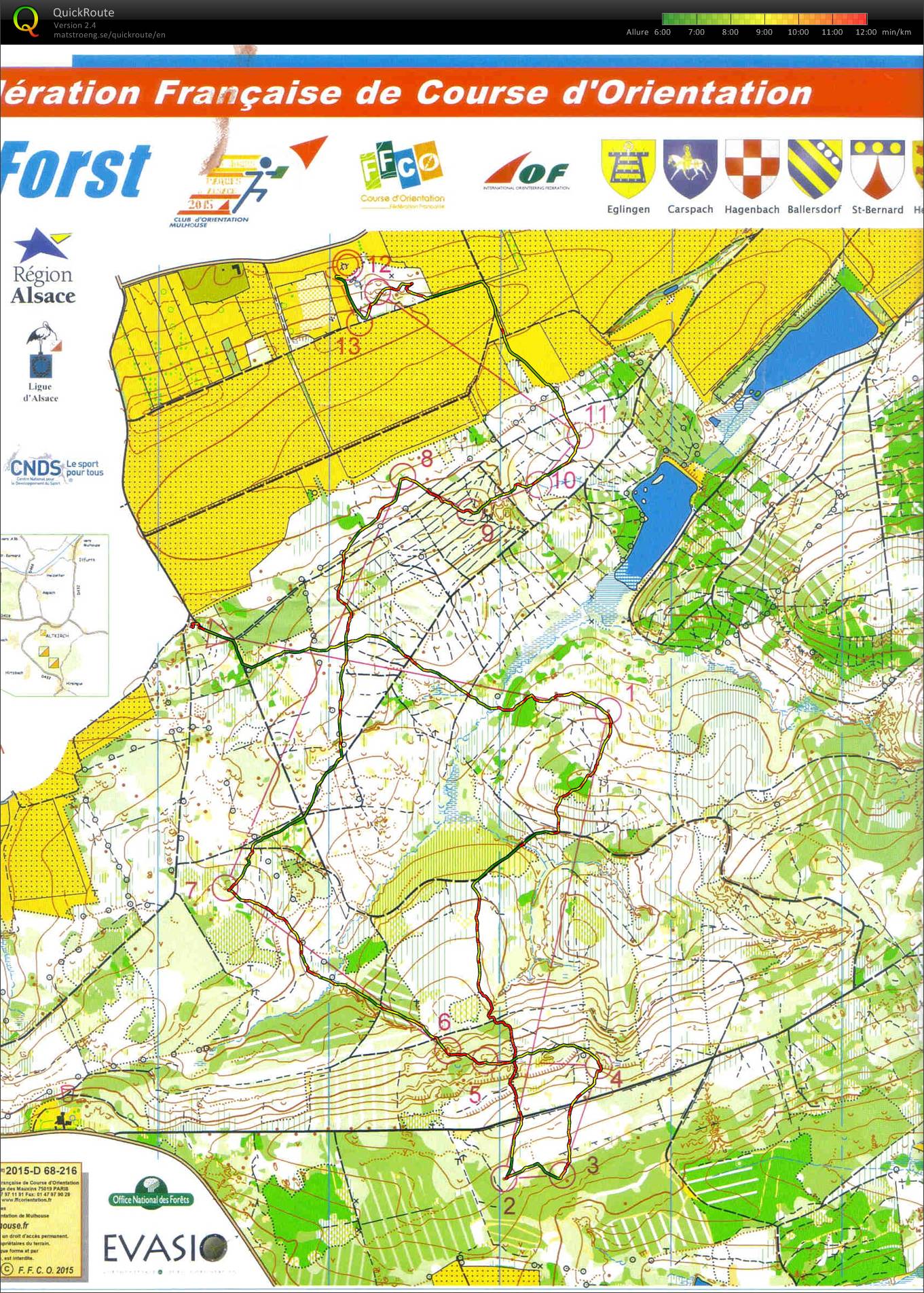 3 Jours de Pâques en Alsace - E2 (05-04-2015)