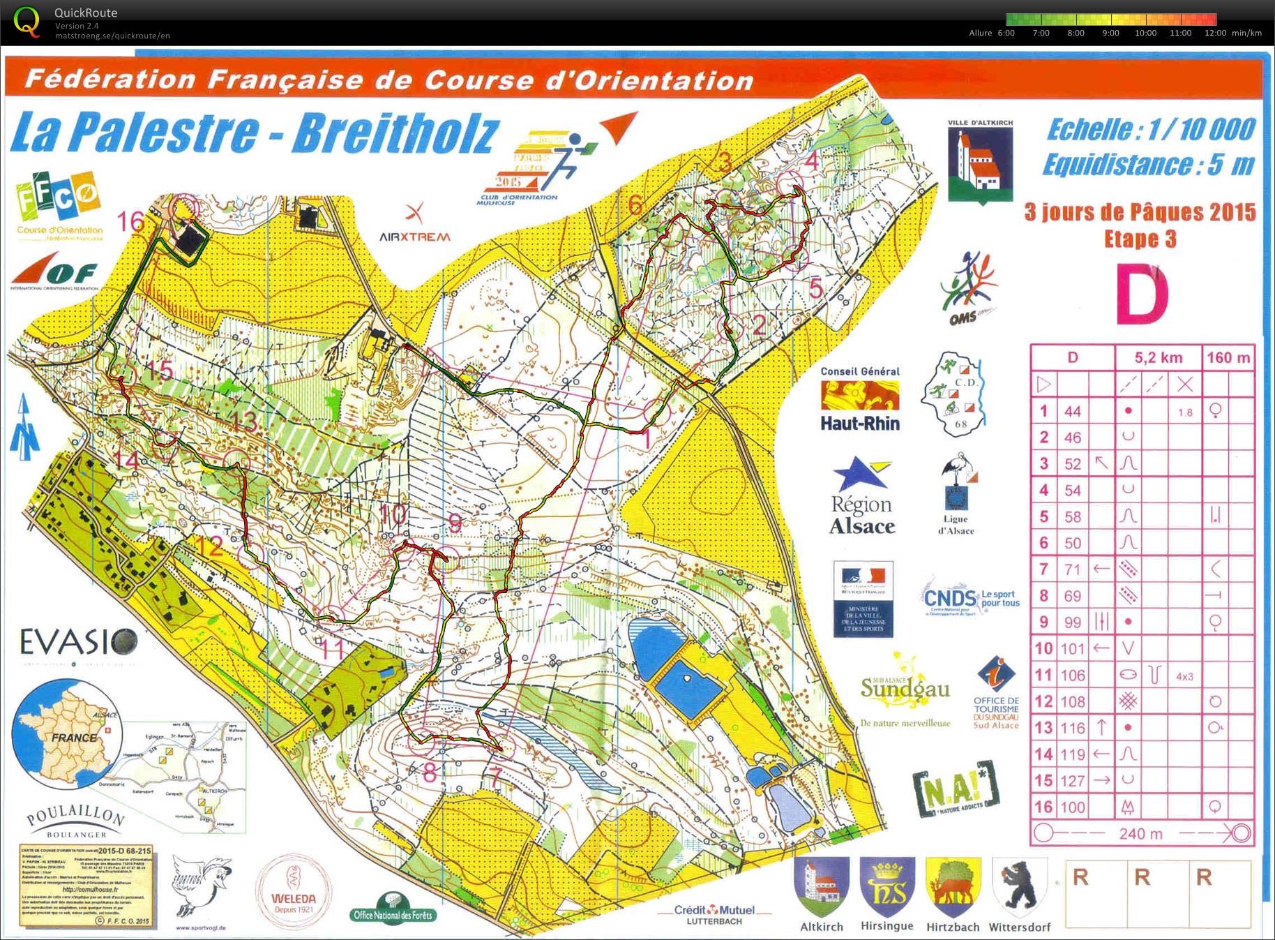 3 jours de Pâques en Alsace 2015 - E3 (06/04/2015)