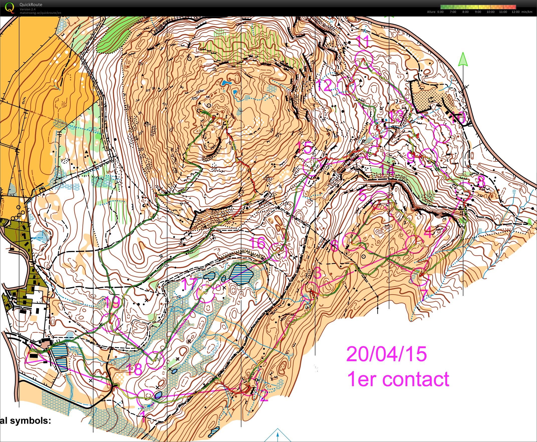 FFCO prépa WOC Écosse // 8) circuit Solo (23-04-2015)