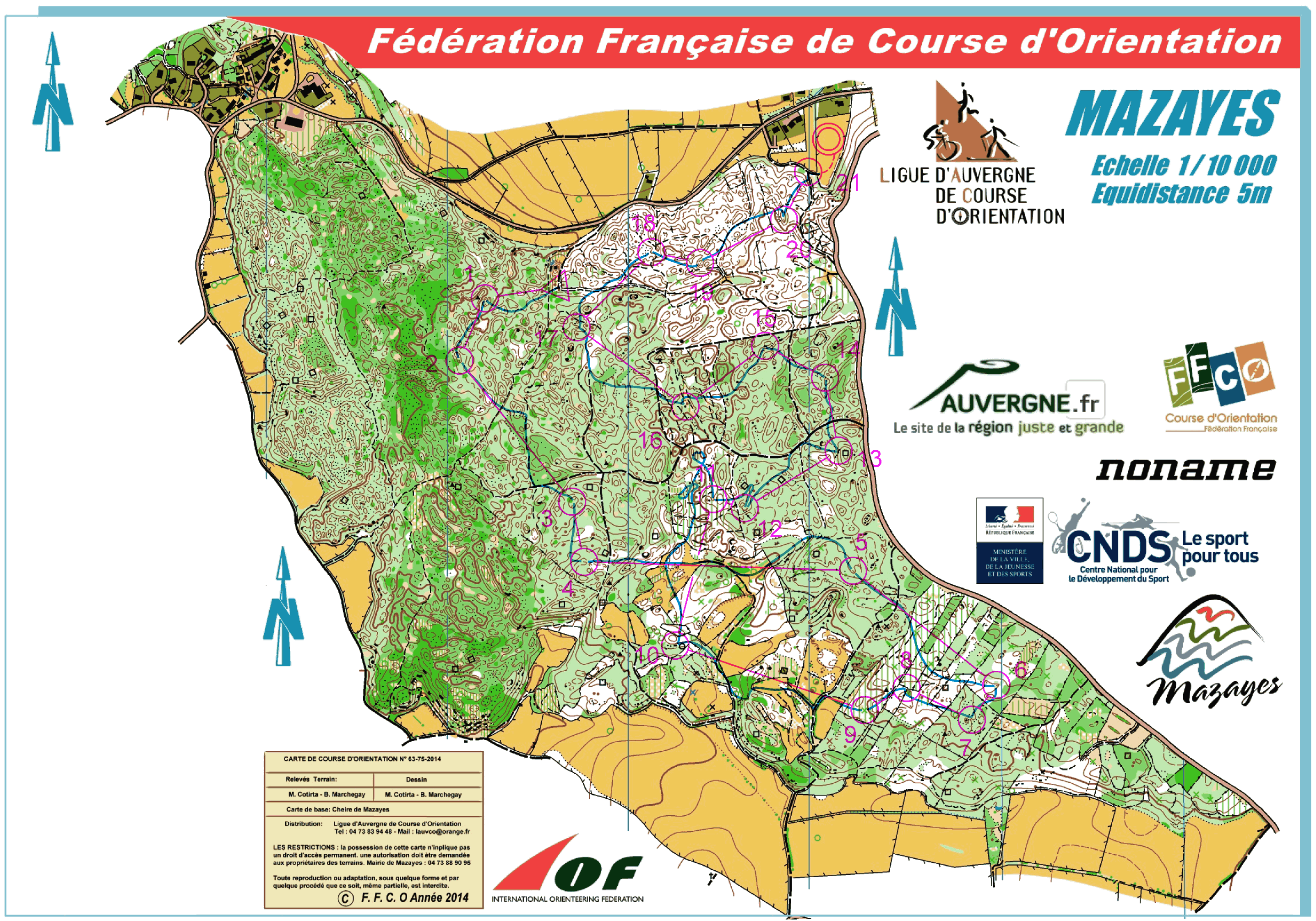 MD Nationale SE (Clermont) / H21E (11/04/2015)