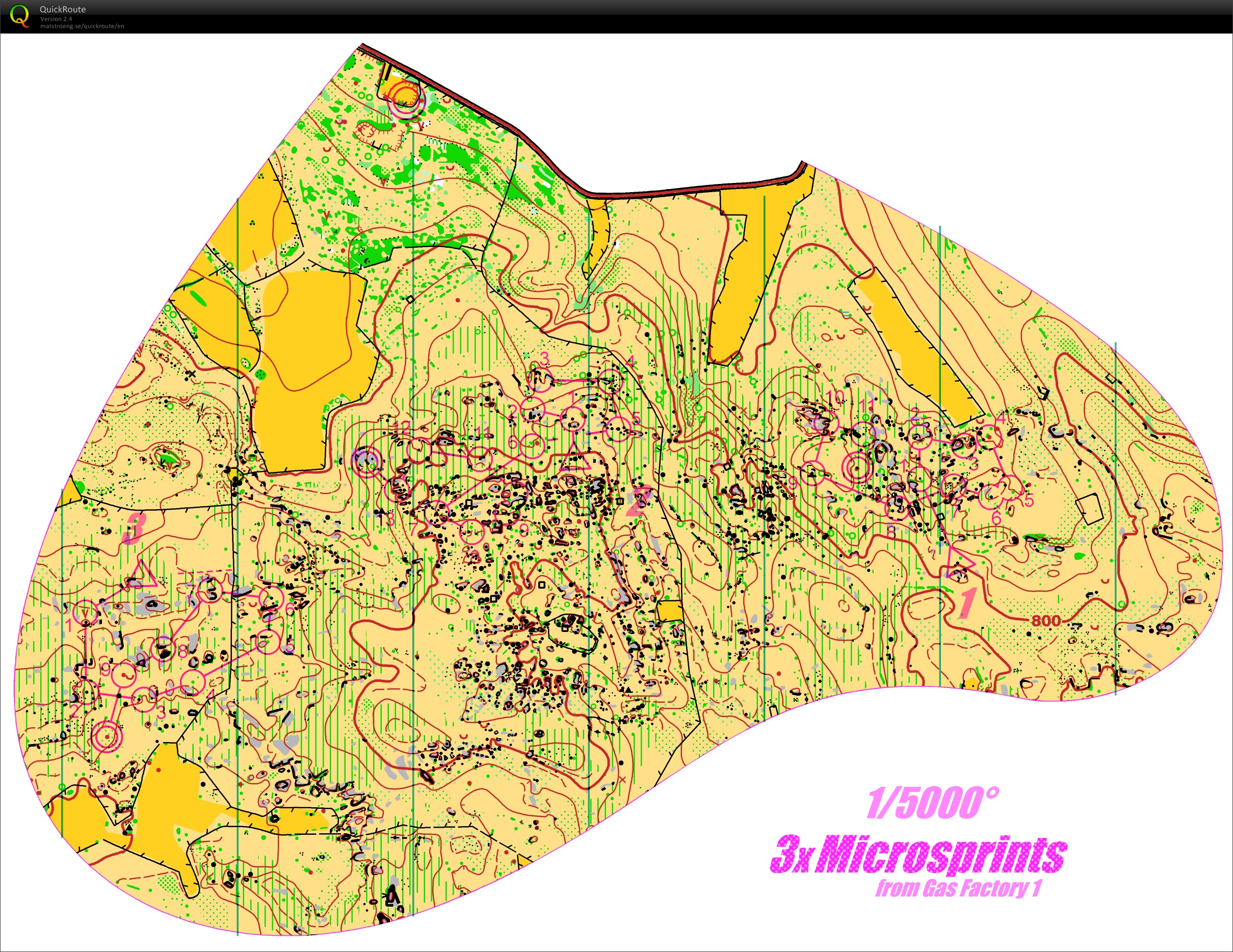 3x Microsprints (Gas Factory 1.0) (04-05-2015)