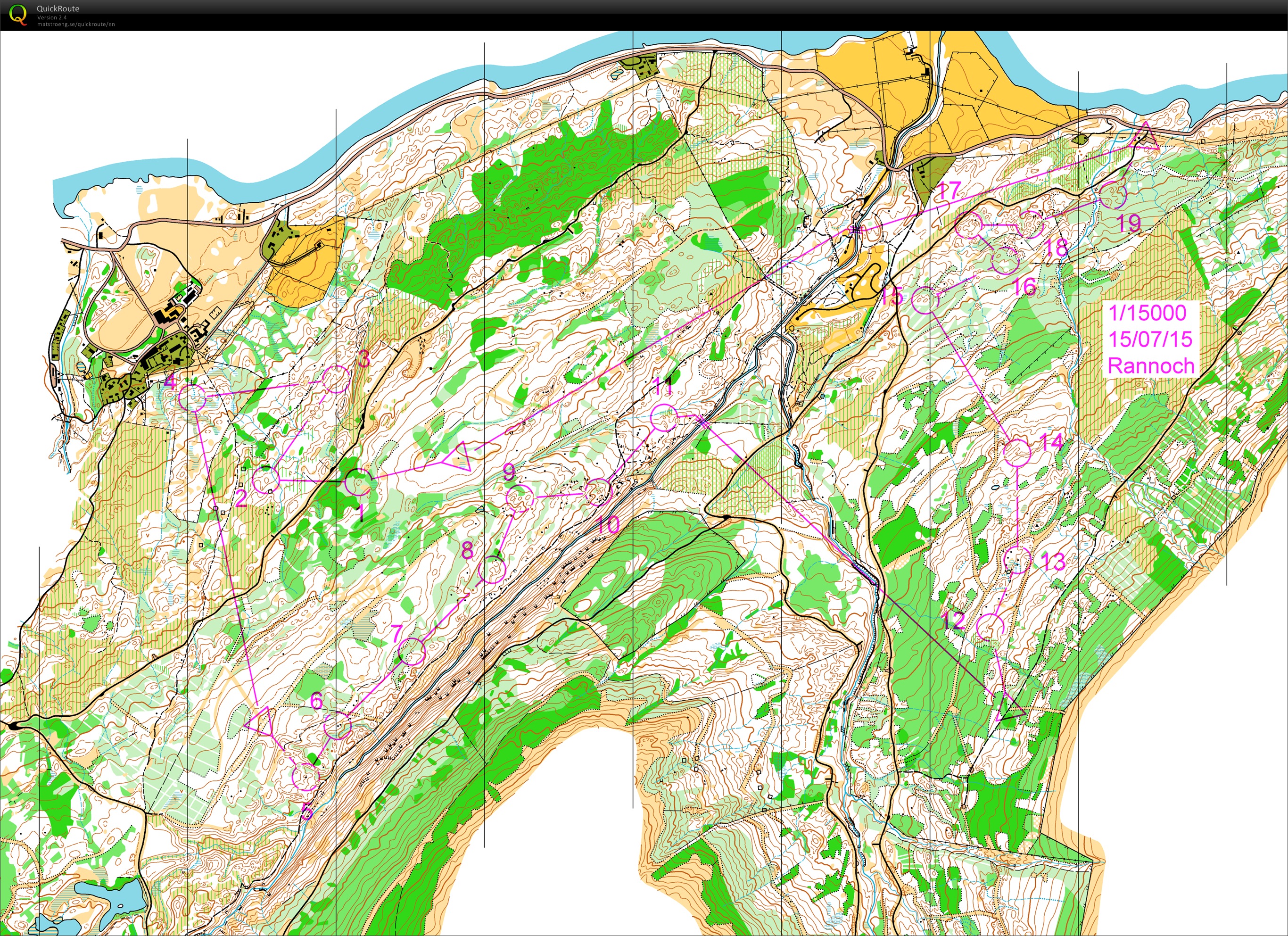 Prépa-WOC Écosse (2) Chasse (15/07/2015)