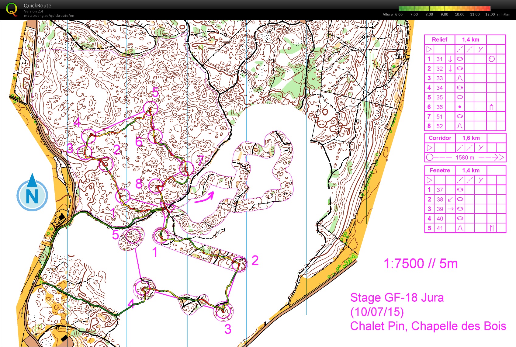 GF-18 / Stage Été Jura (3) mTk (10.07.2015)