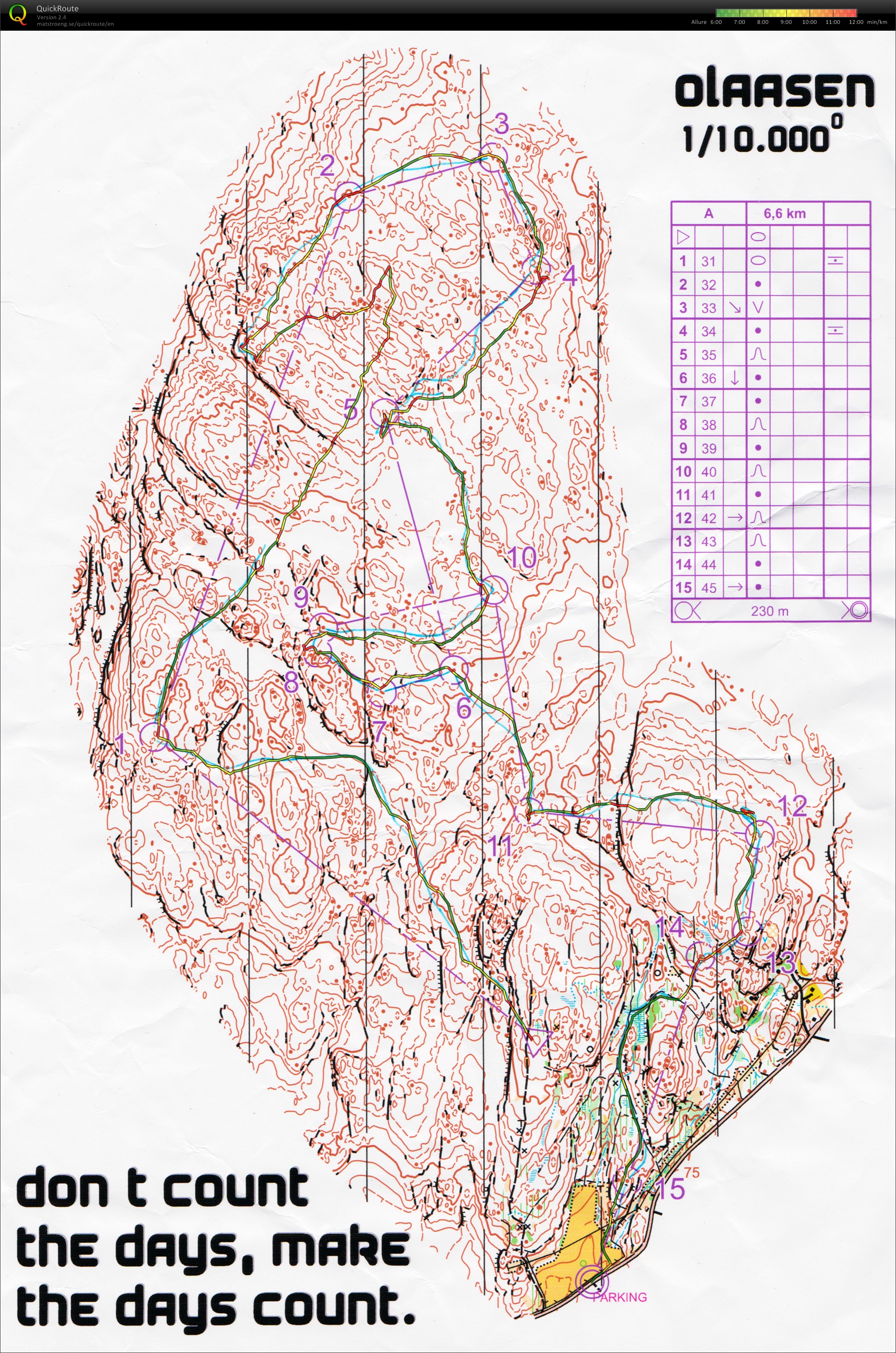 Prépa WOC-2016 // (8) Curve (02/10/2015)