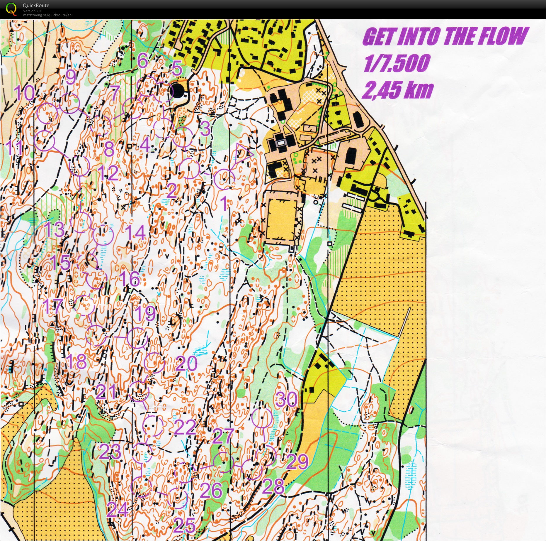 Prépa WOC-2016 // (9) Multiposte (2015-10-02)